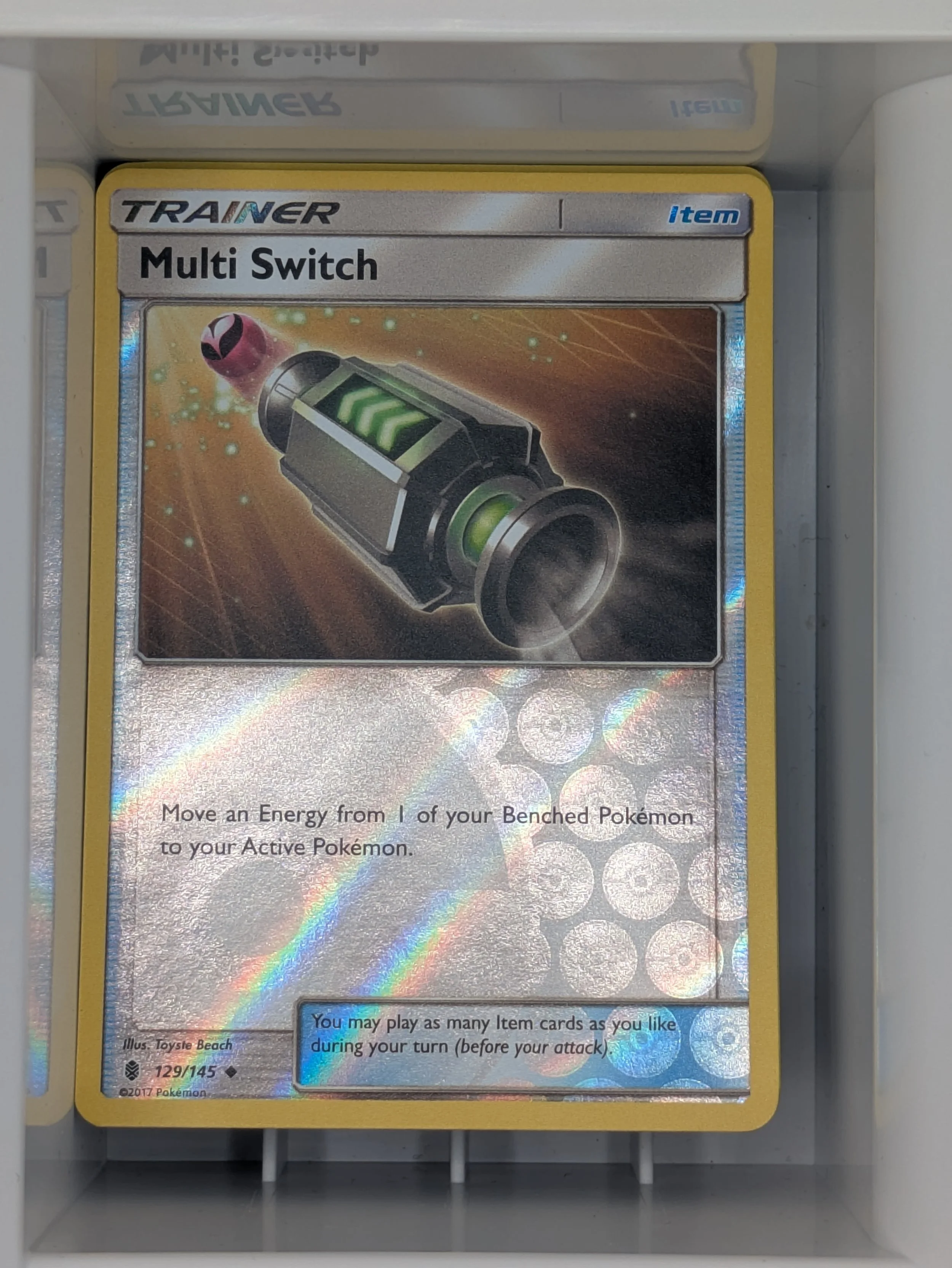 Multi Switch 129/145 Reverse Holo Light Played