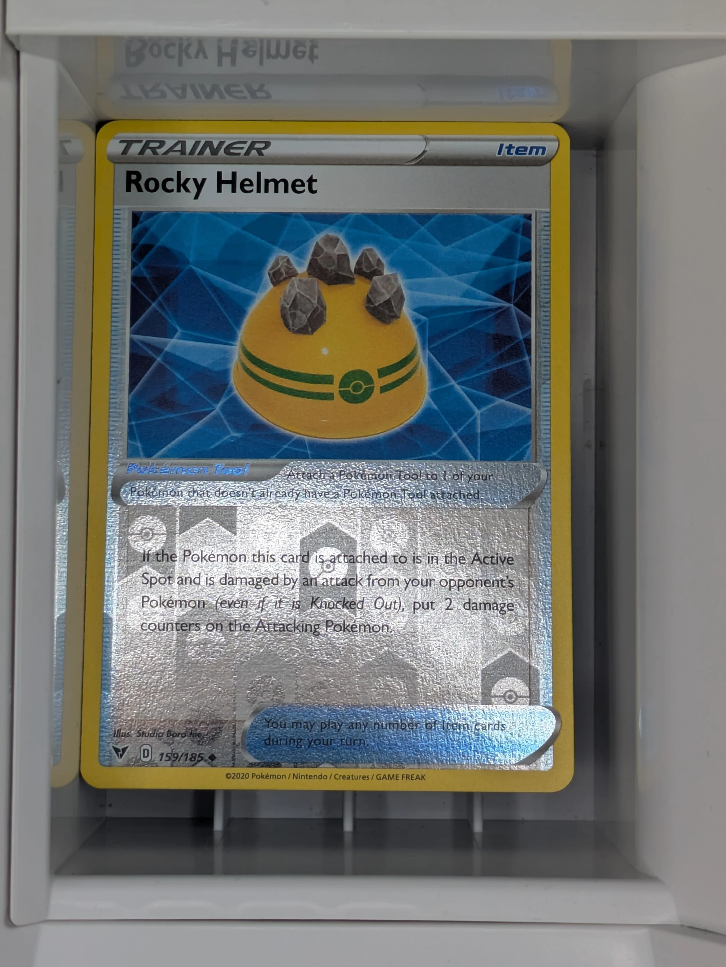 Rocky Helmet 159/185 Reverse Holo Light Played