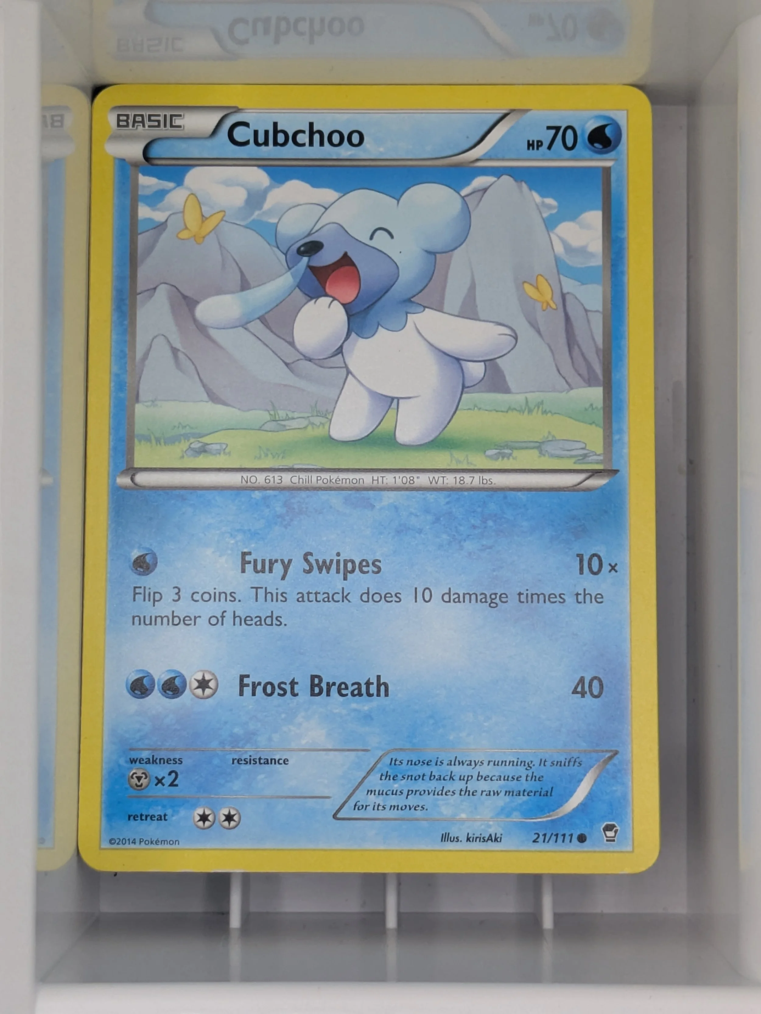 Furious Fists - Cubchoo 21/111 Light Played