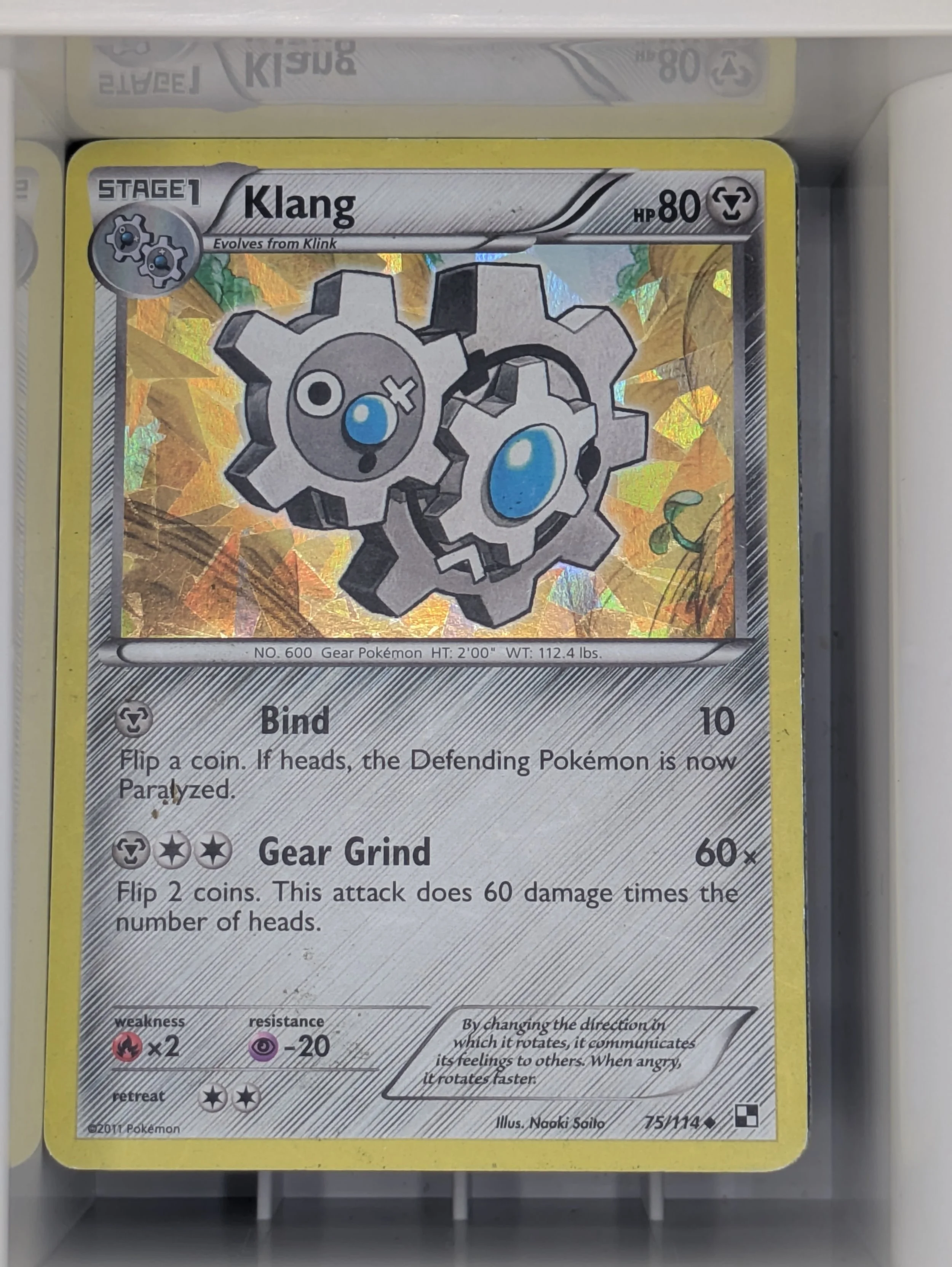 B&W - Klang 75/114 Holo Mild Played