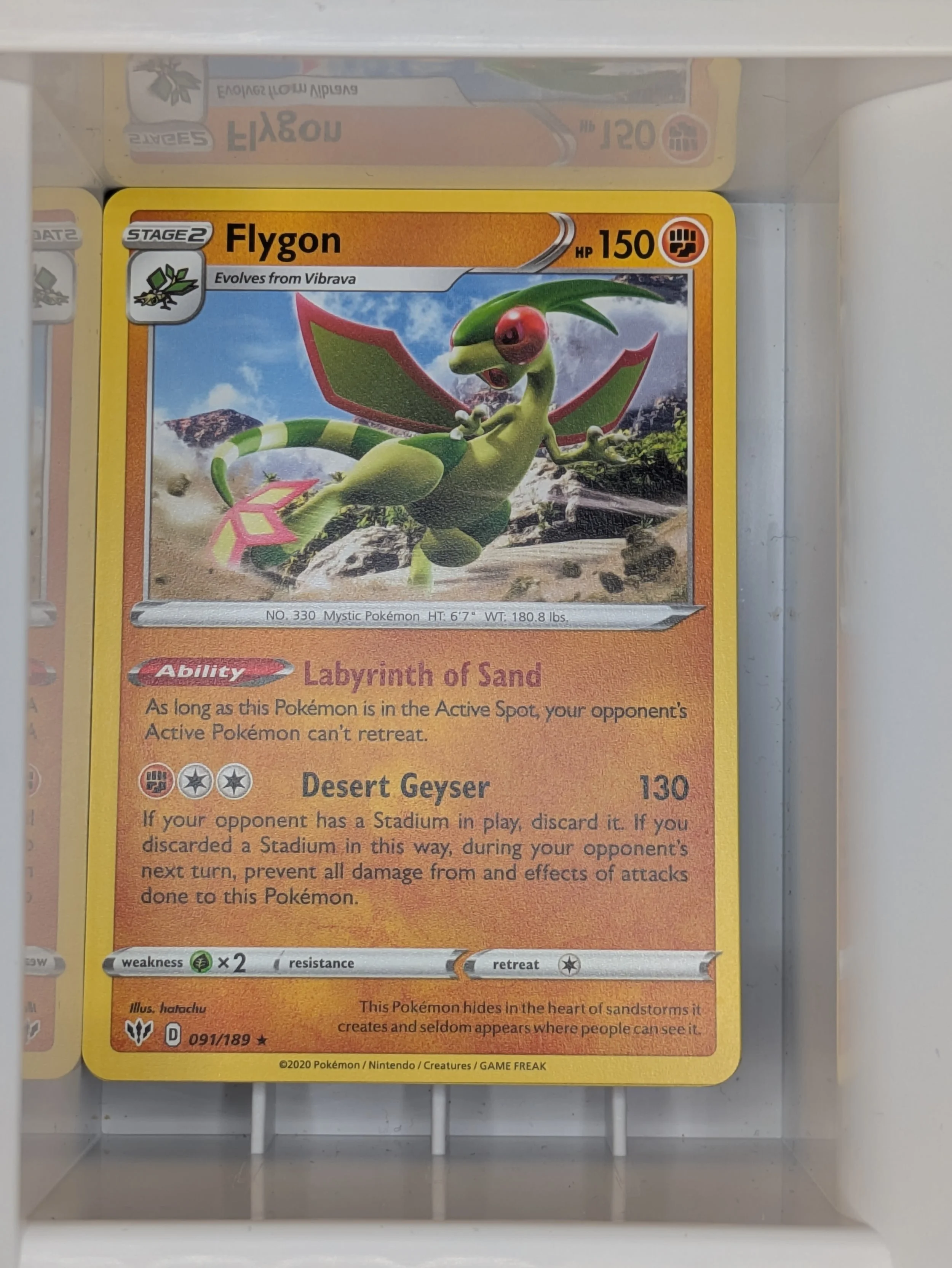 Flygon 91/189 Light Played