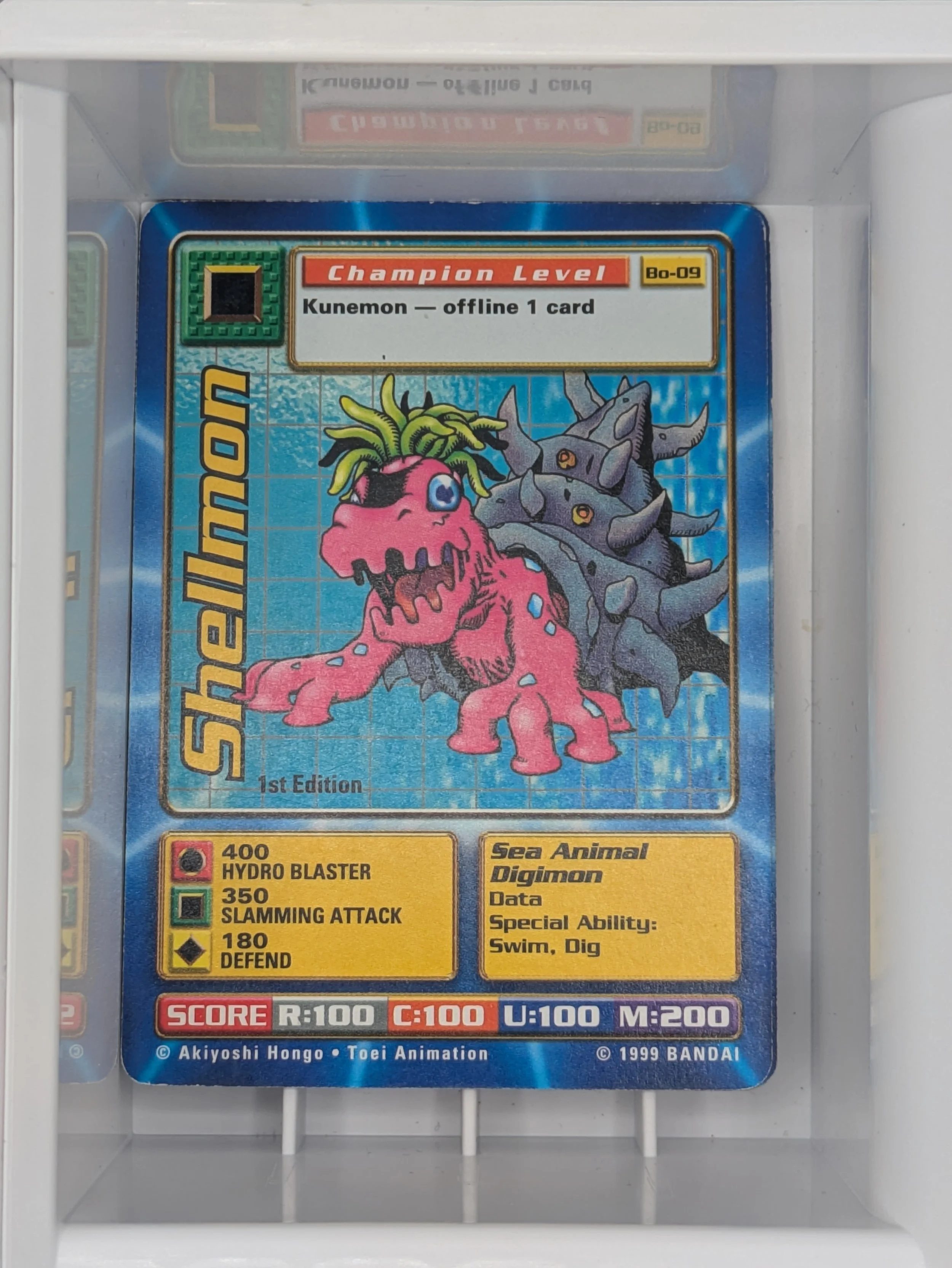 Shellmon Bo-09 1st Edition Light Played