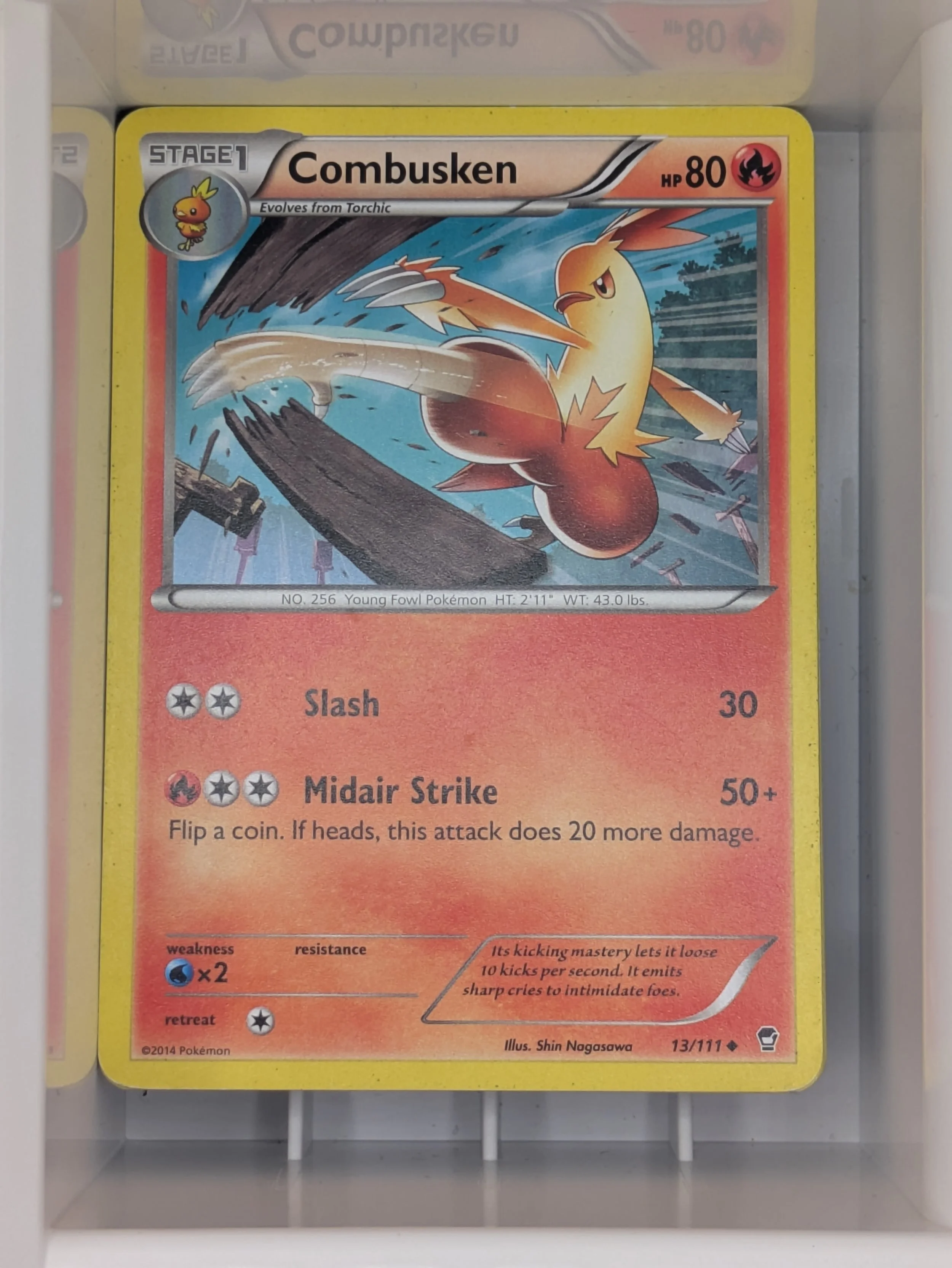 Furious Fists - Combusken 13/111 Light Played