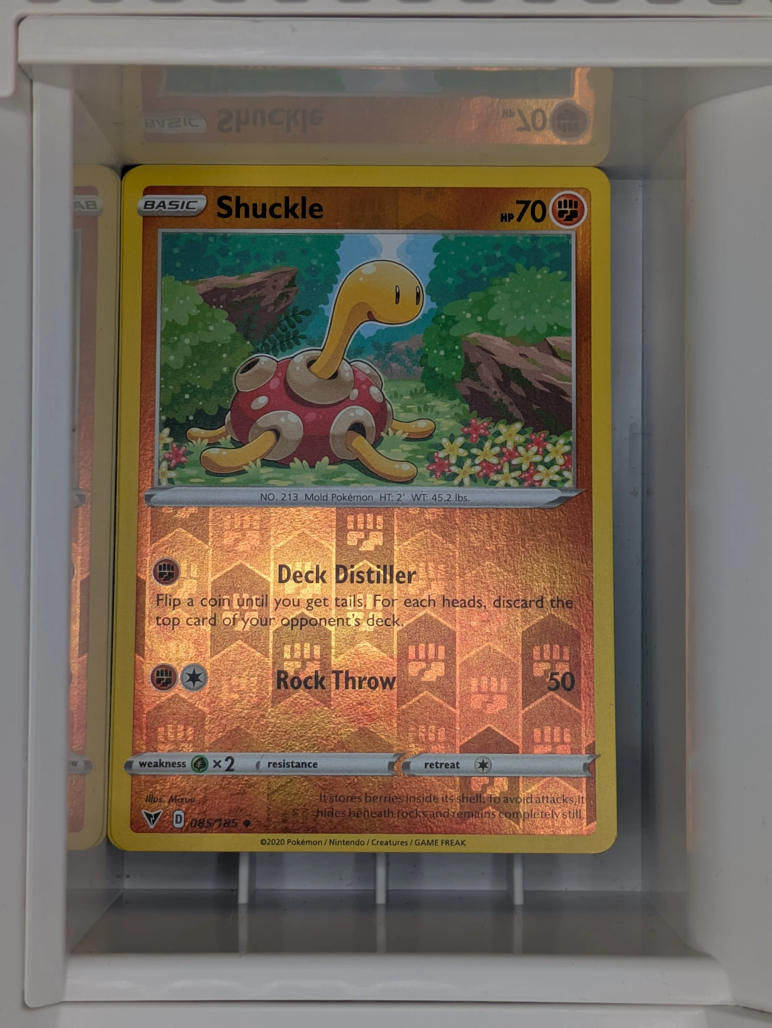 Shuckle 85/185 Reverse Holo Light Played