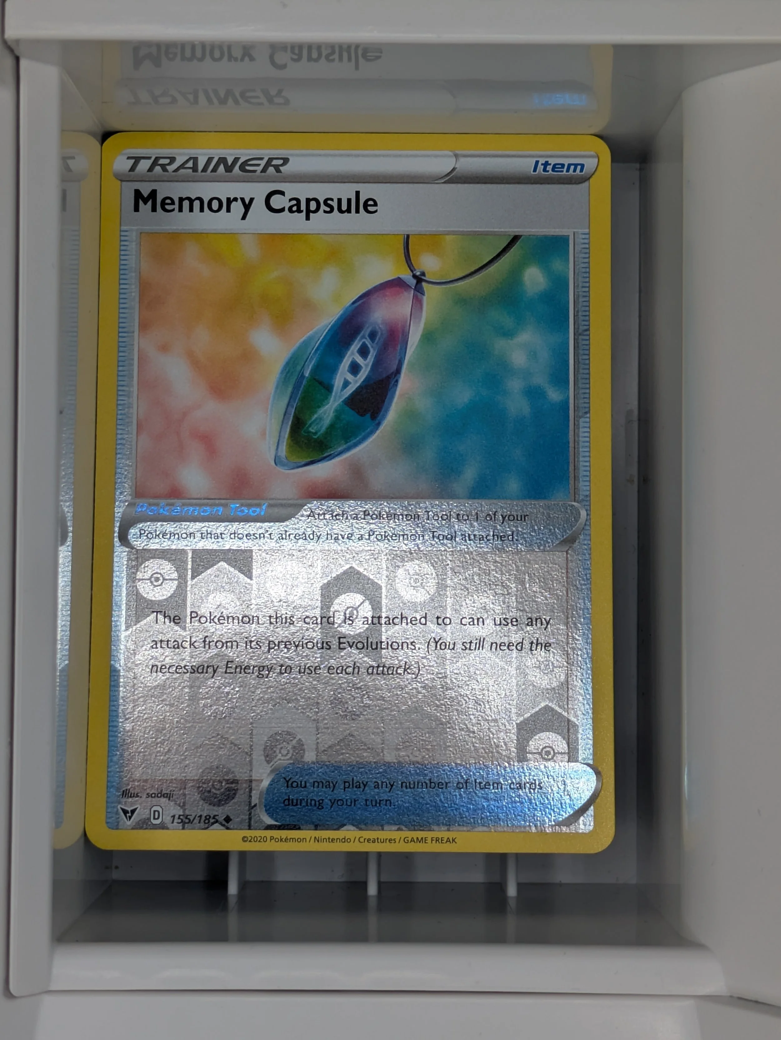 Memory Capsule 155/185 Reverse Holo Light Played