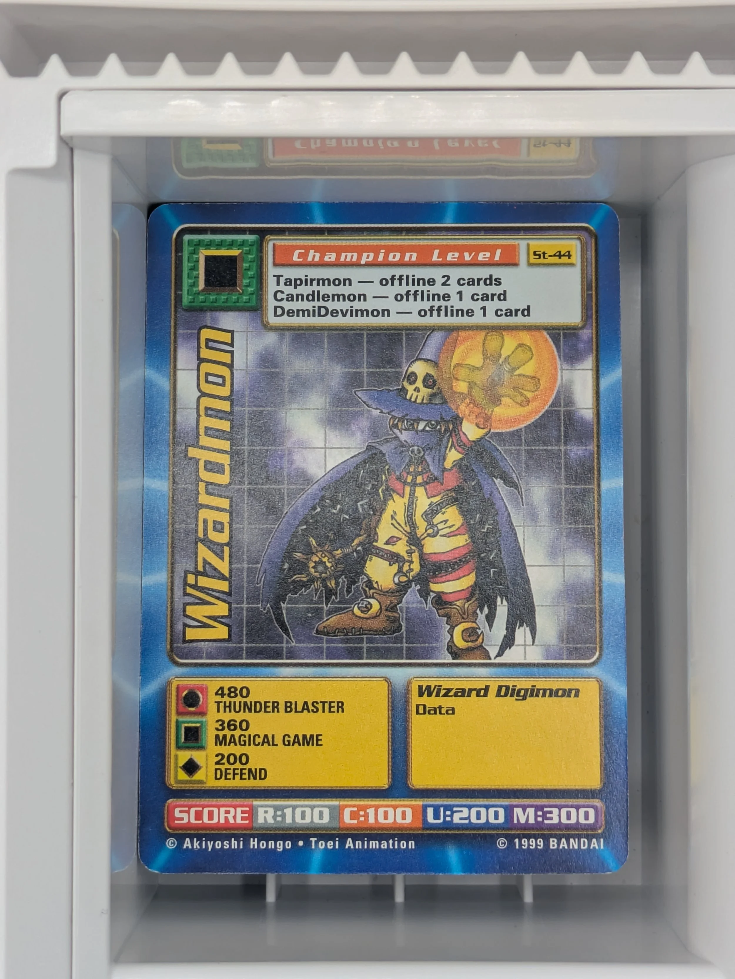 Wizardmon St-44 Light Played