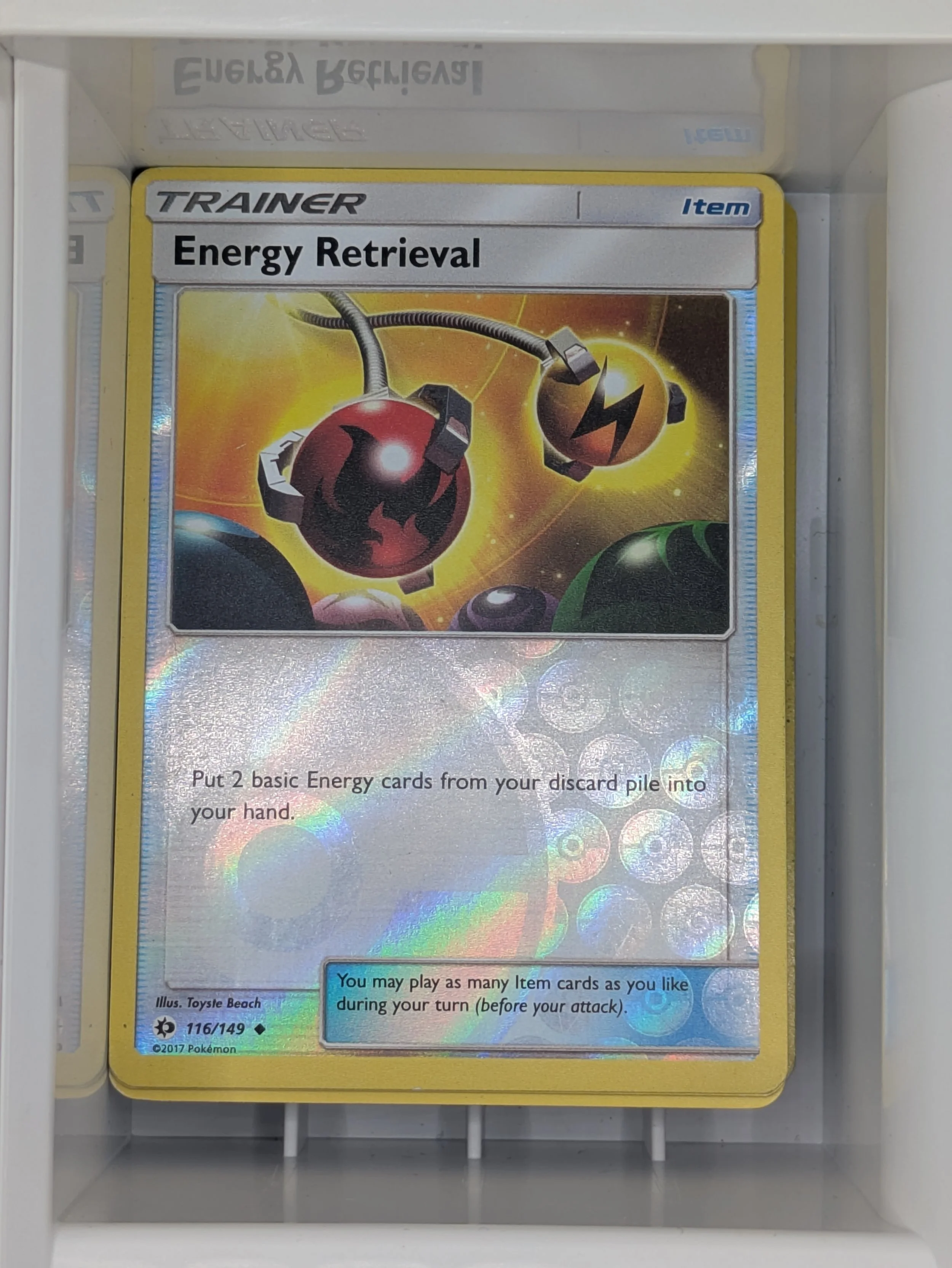 Energy Retrieval 116/149 Reverse Holo Light Played