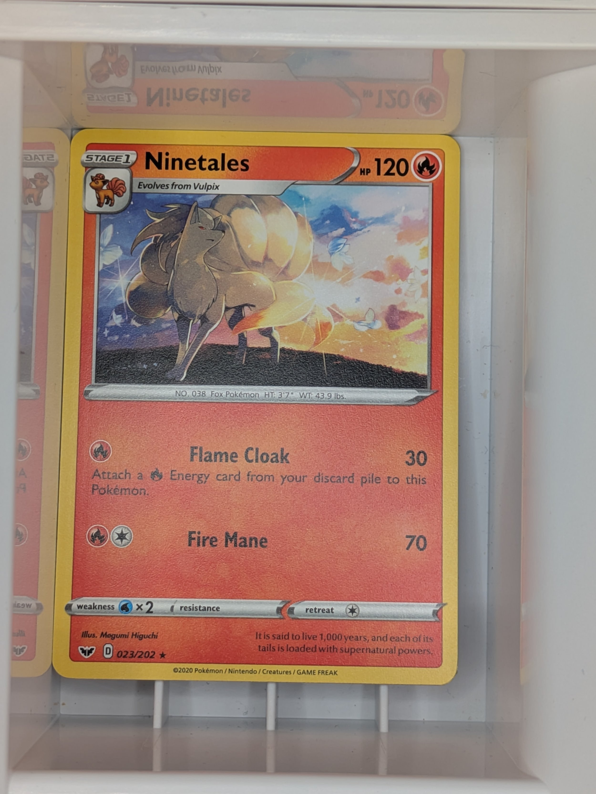 Ninetales 23/202 Light Played