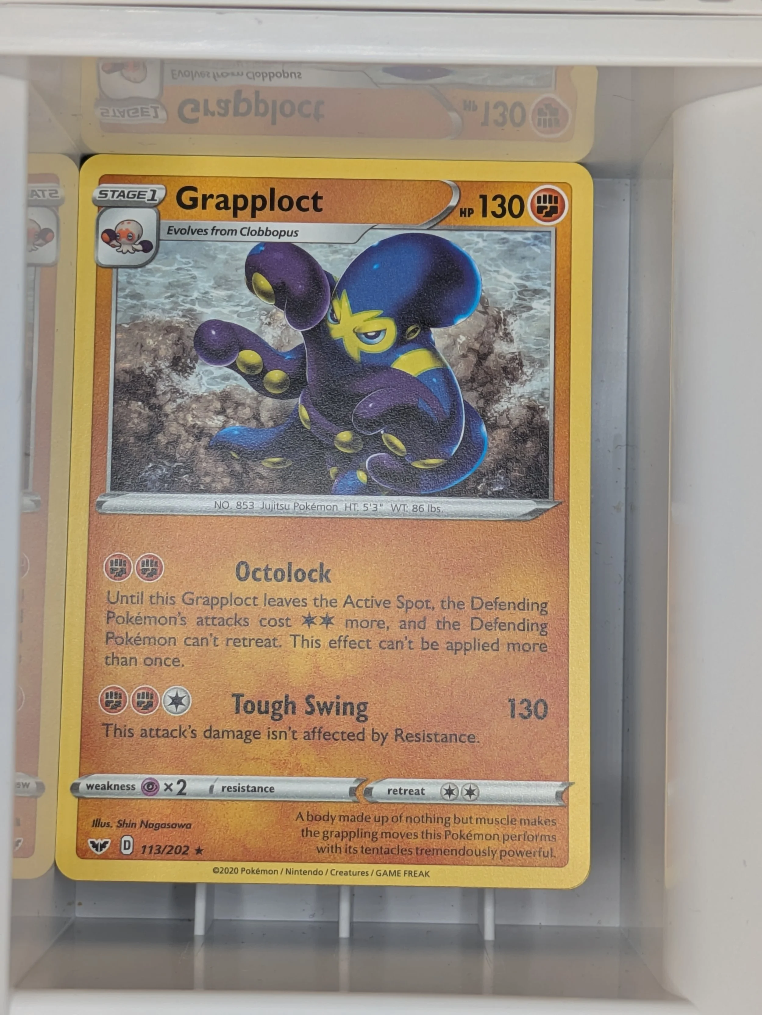 Grapploct 113/202 Light Played