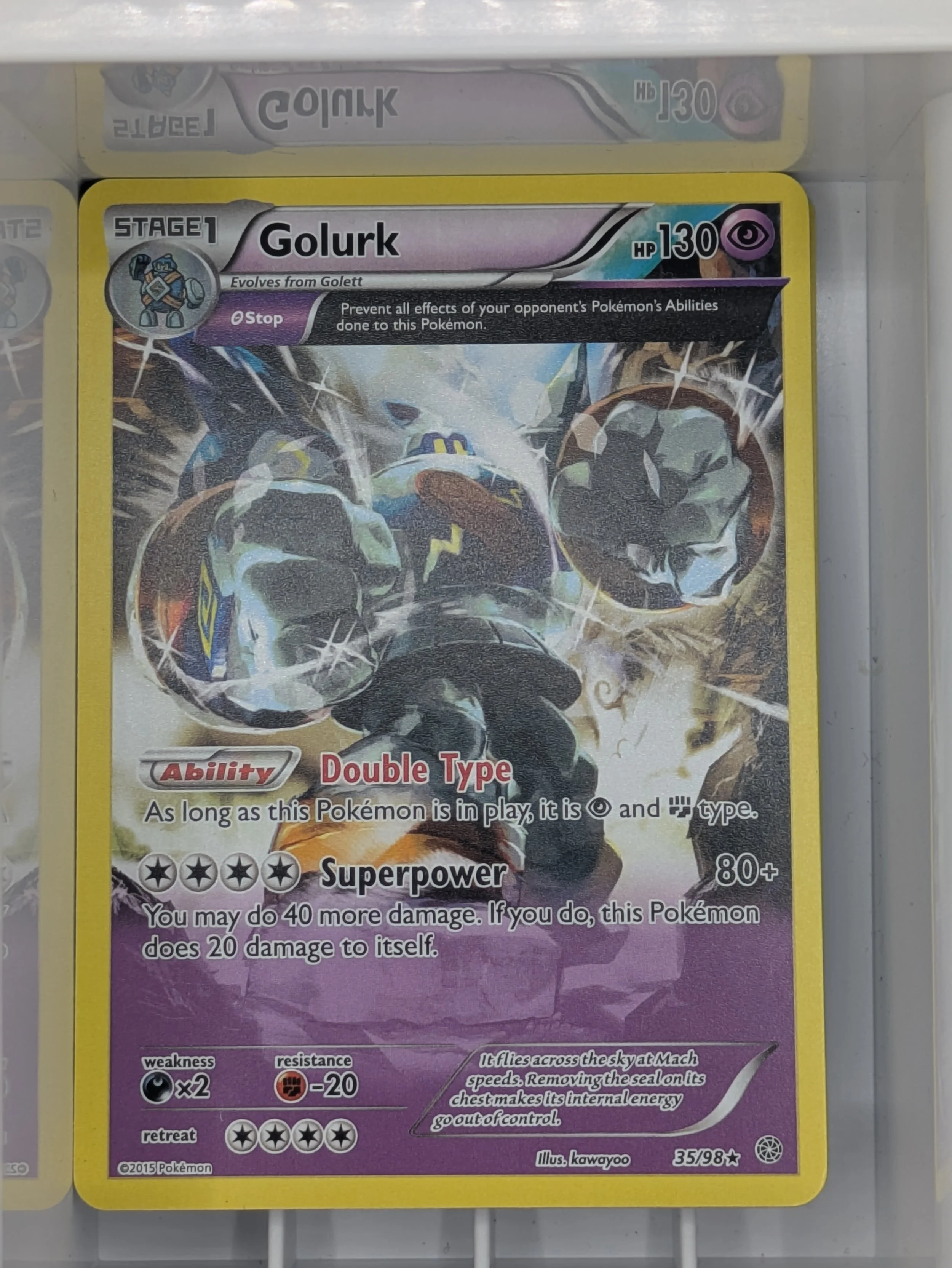 Golurk 35/98 Light Played