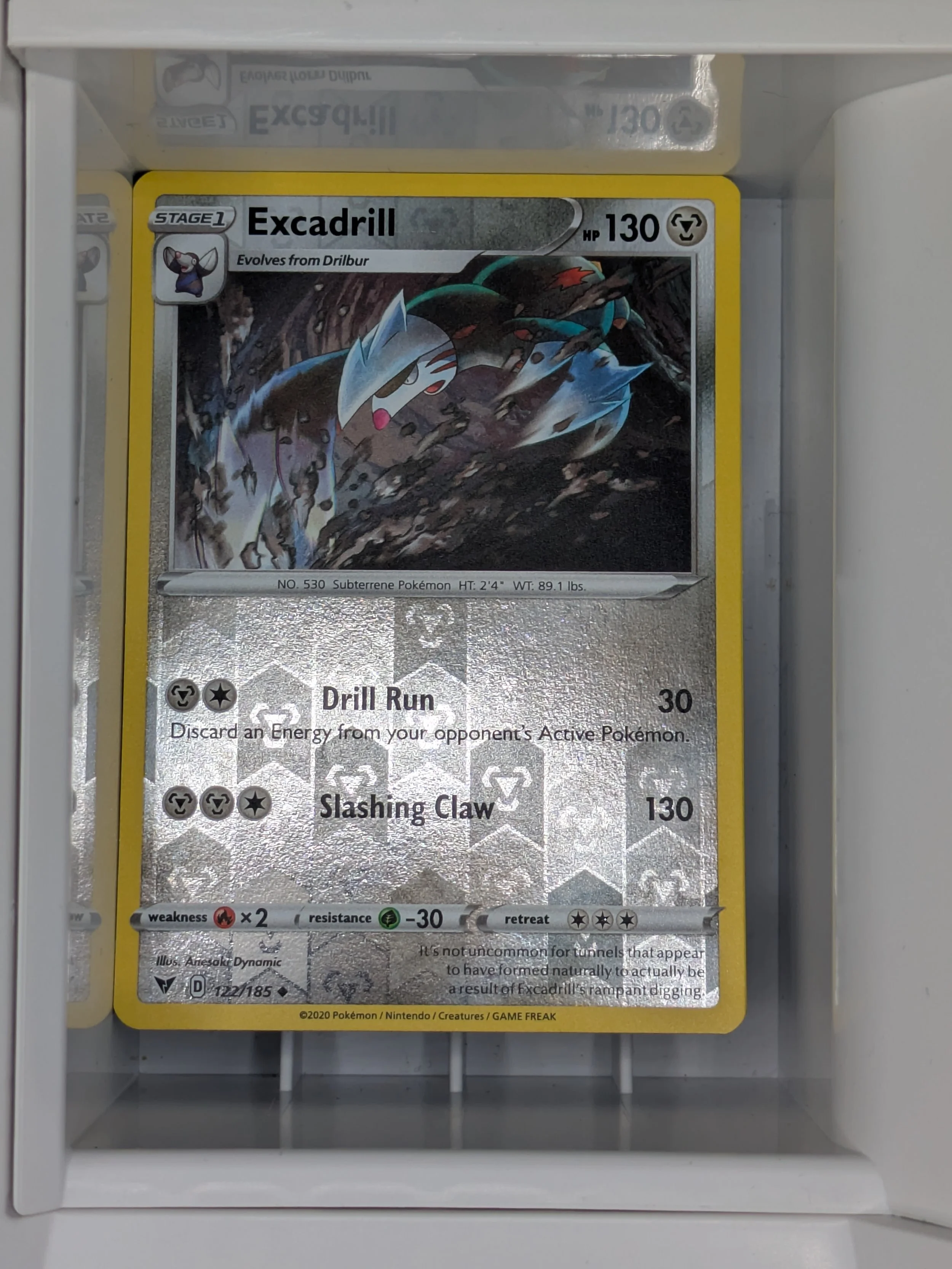 Excadrill 122/185 Reverse Holo Light Played