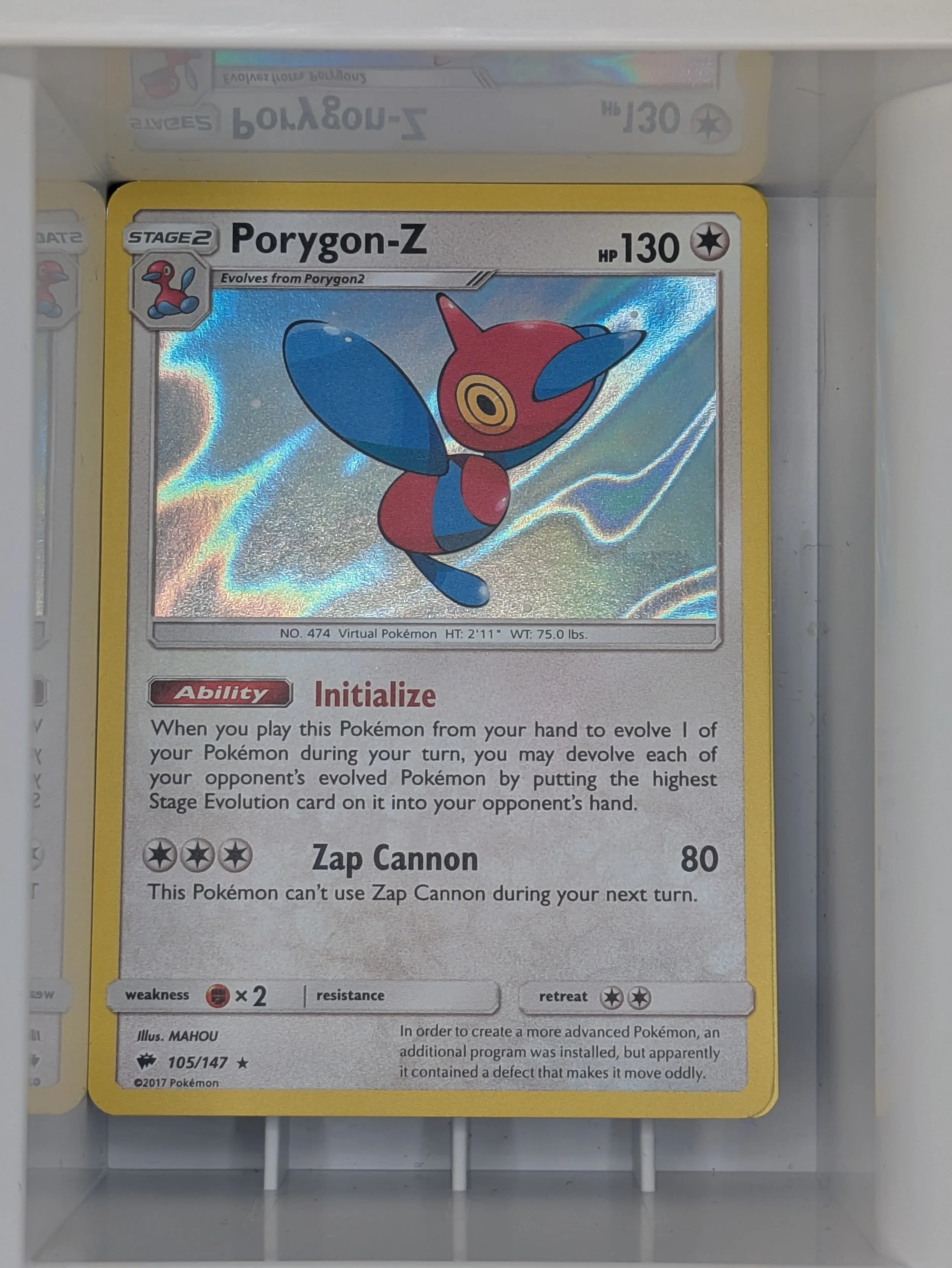 Porygon-Z 105/147 Holo Light Played