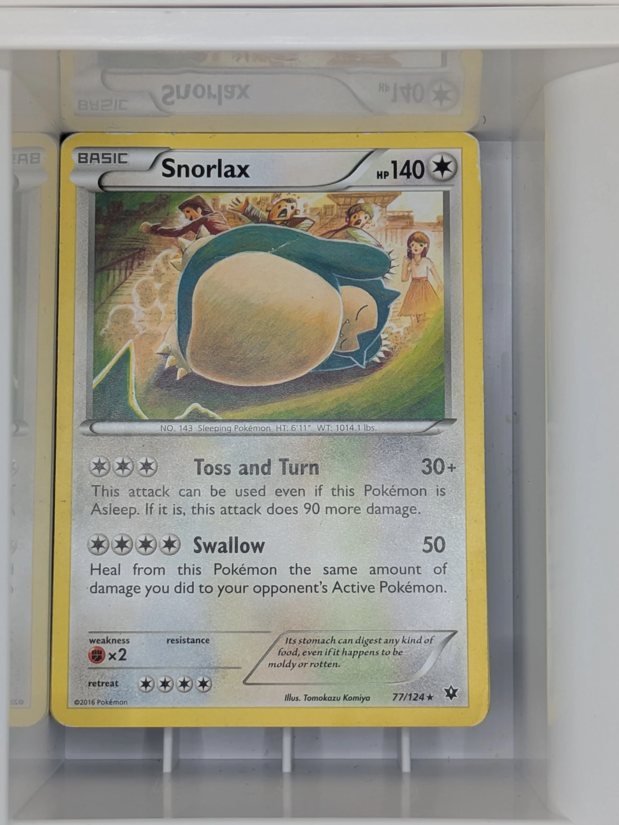 Snorlax 77/124 Heavy Played