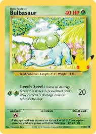 Bulbasaur 44/102 (25th Anniversary)