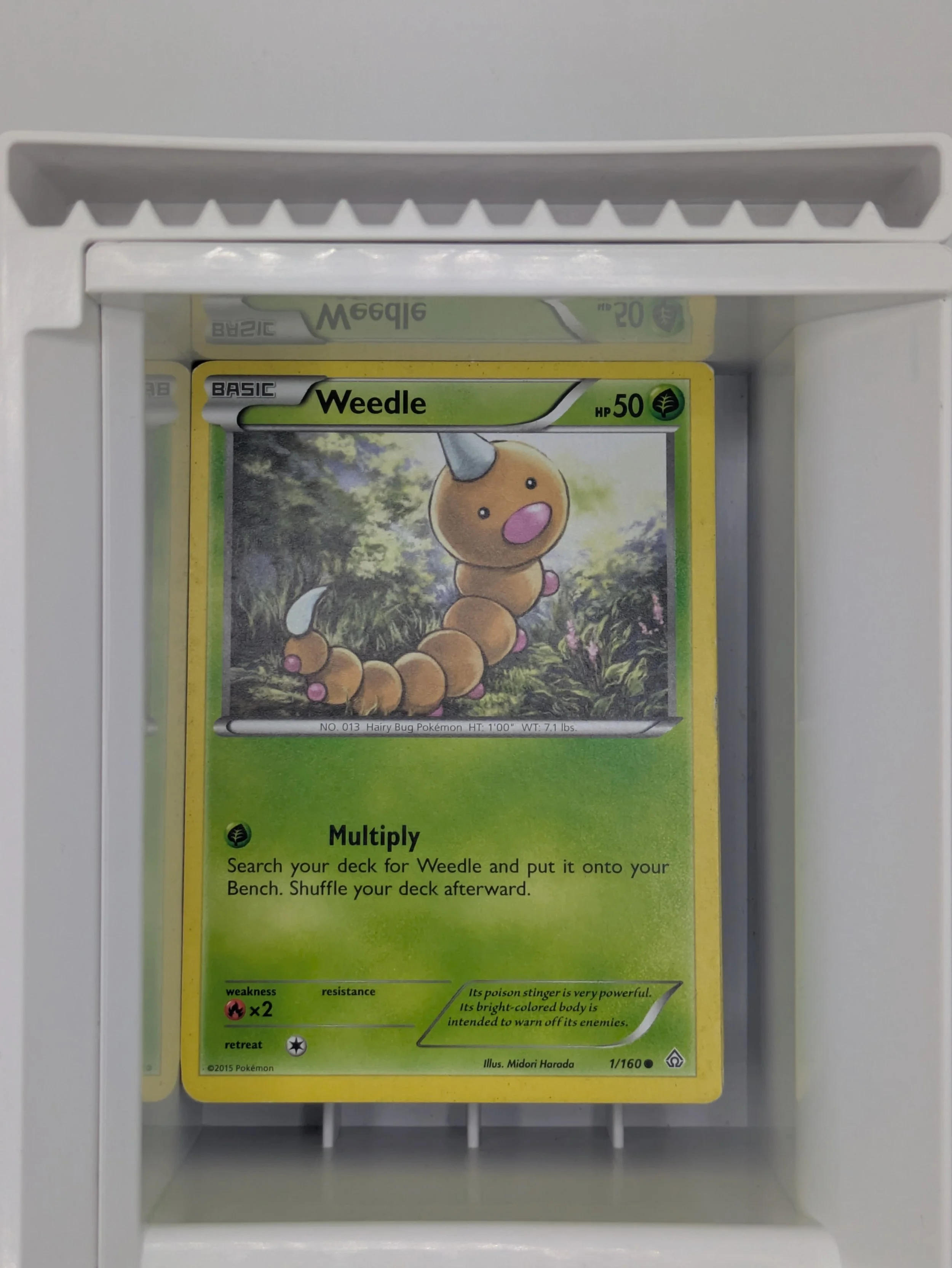 Primal Clash - Weedle 1/160 Light Played