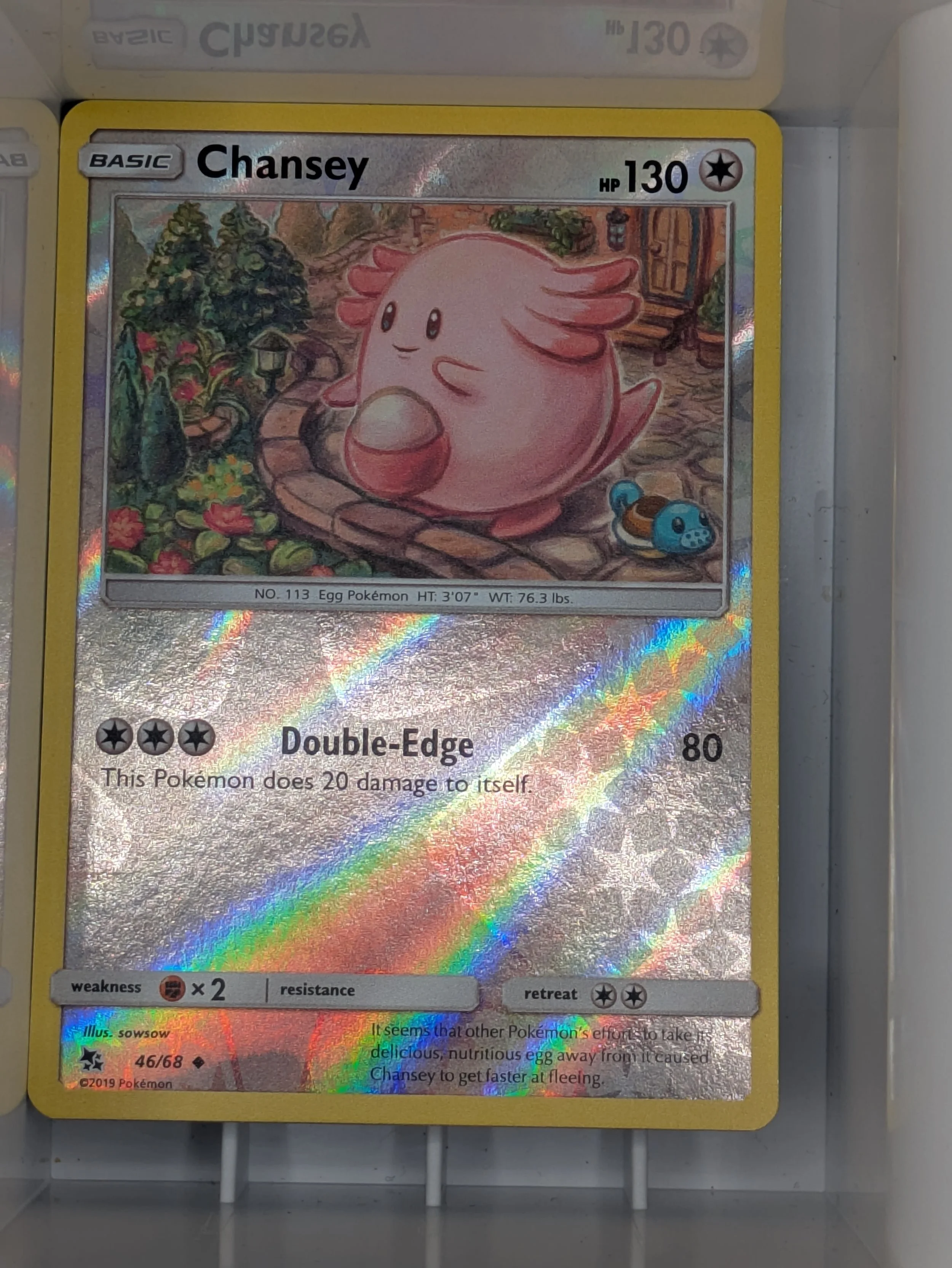 Chansey 46/68 Reverse Holo Near Mint
