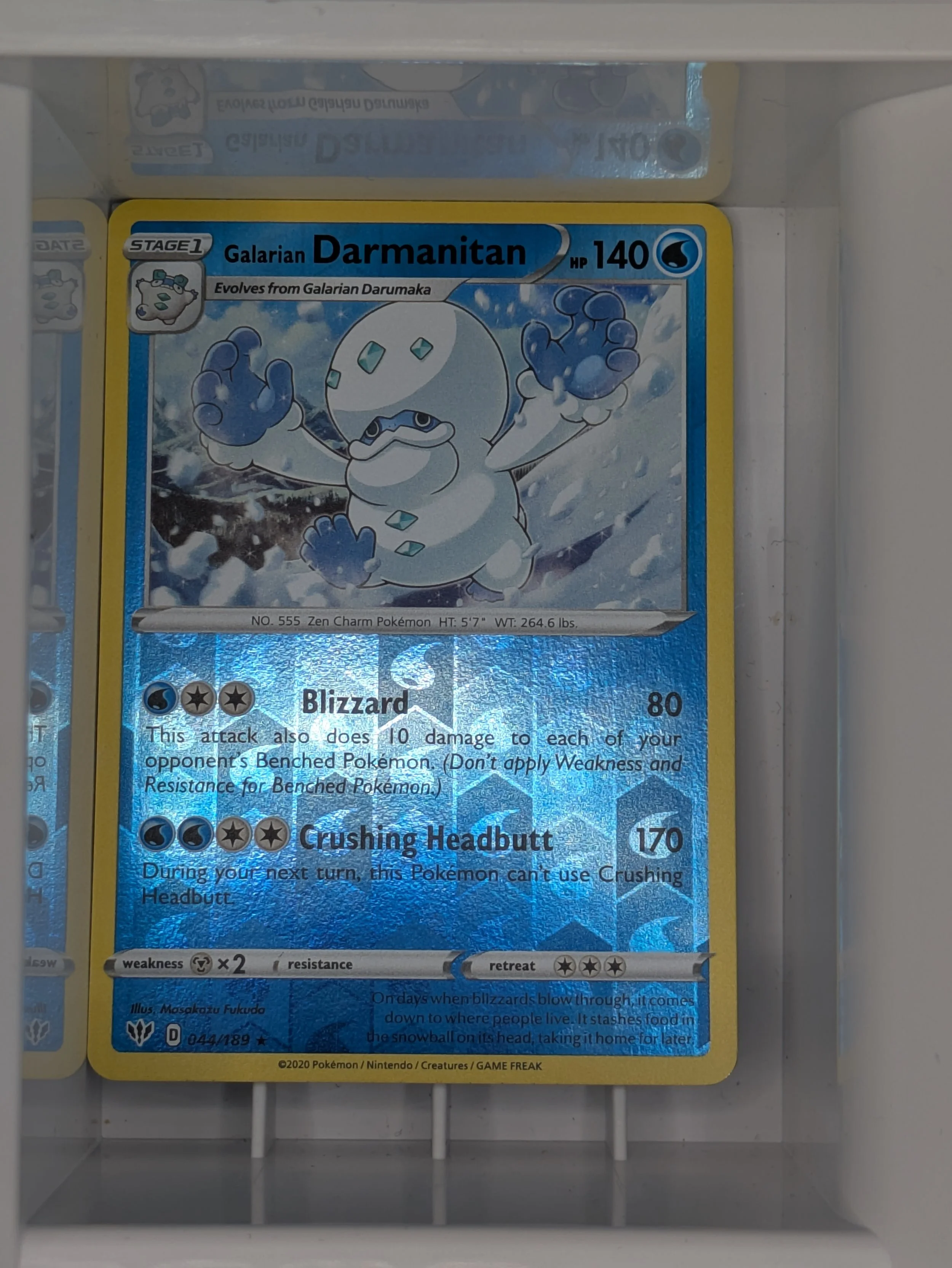 Galarian Darmanitan 44/189 Reverse Holo Light Played