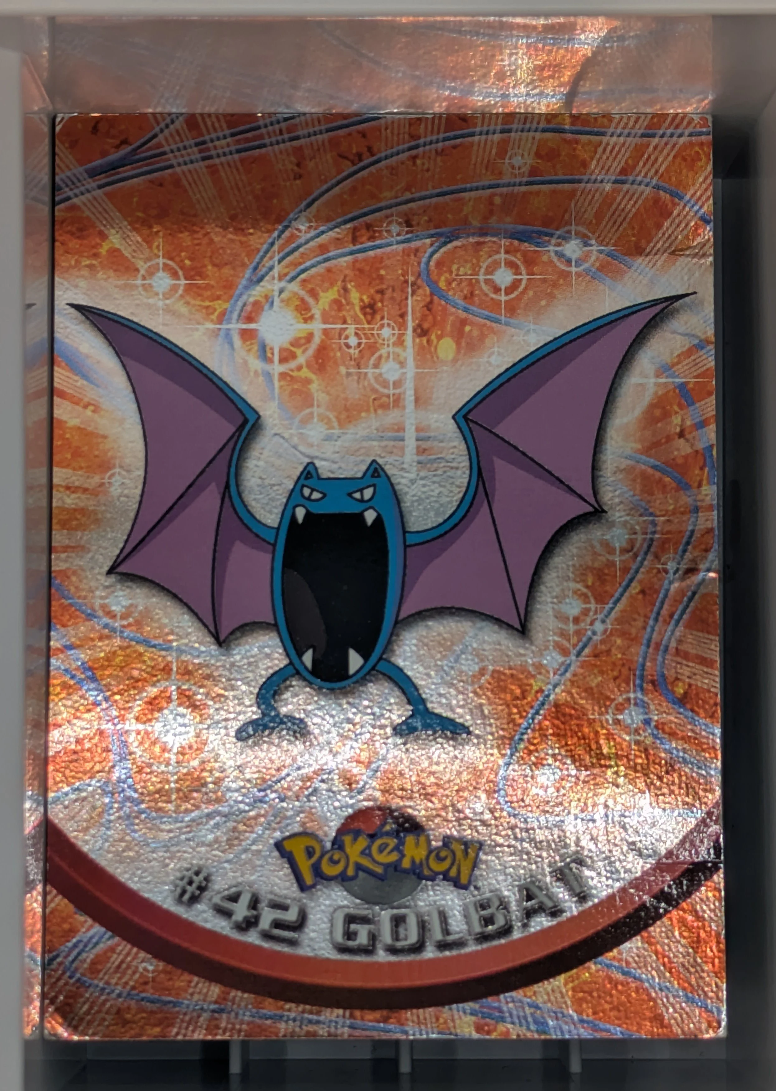 TOPPS SERIES - Golbat #42 (Blue Lable) Light Played Holo