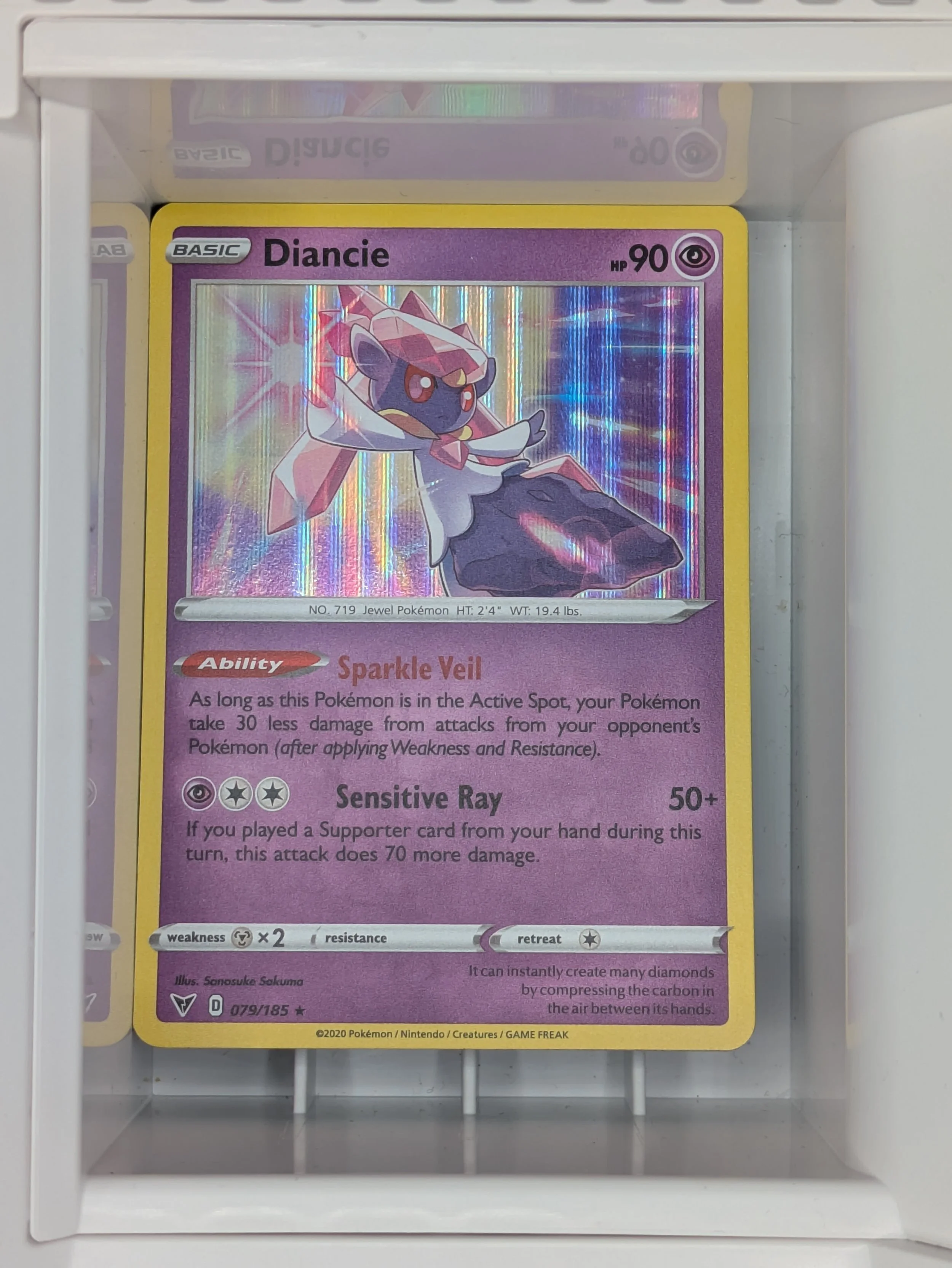 Diancie 79/185 Holo Light Played