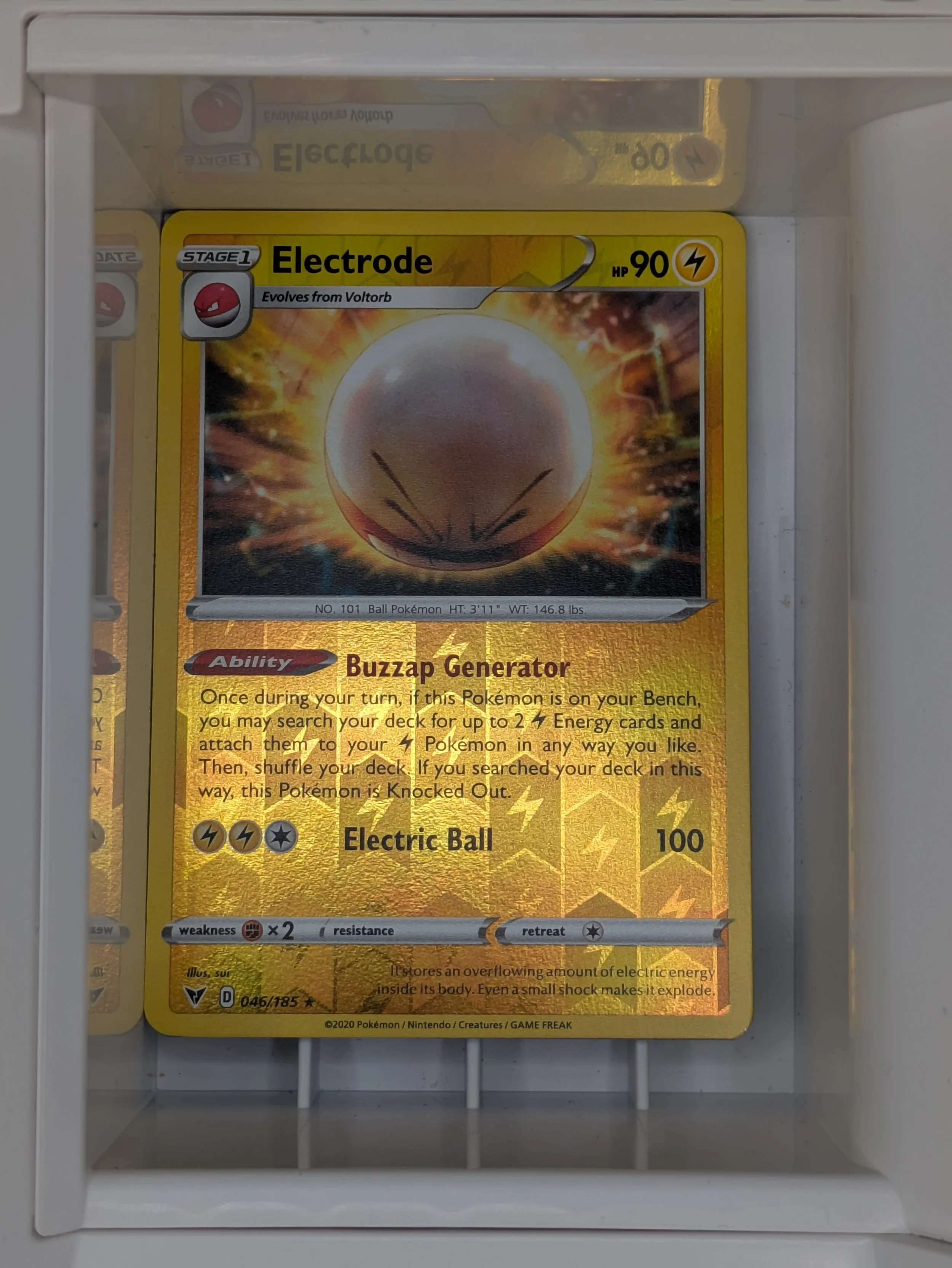 Electrode 46/185 Light Played