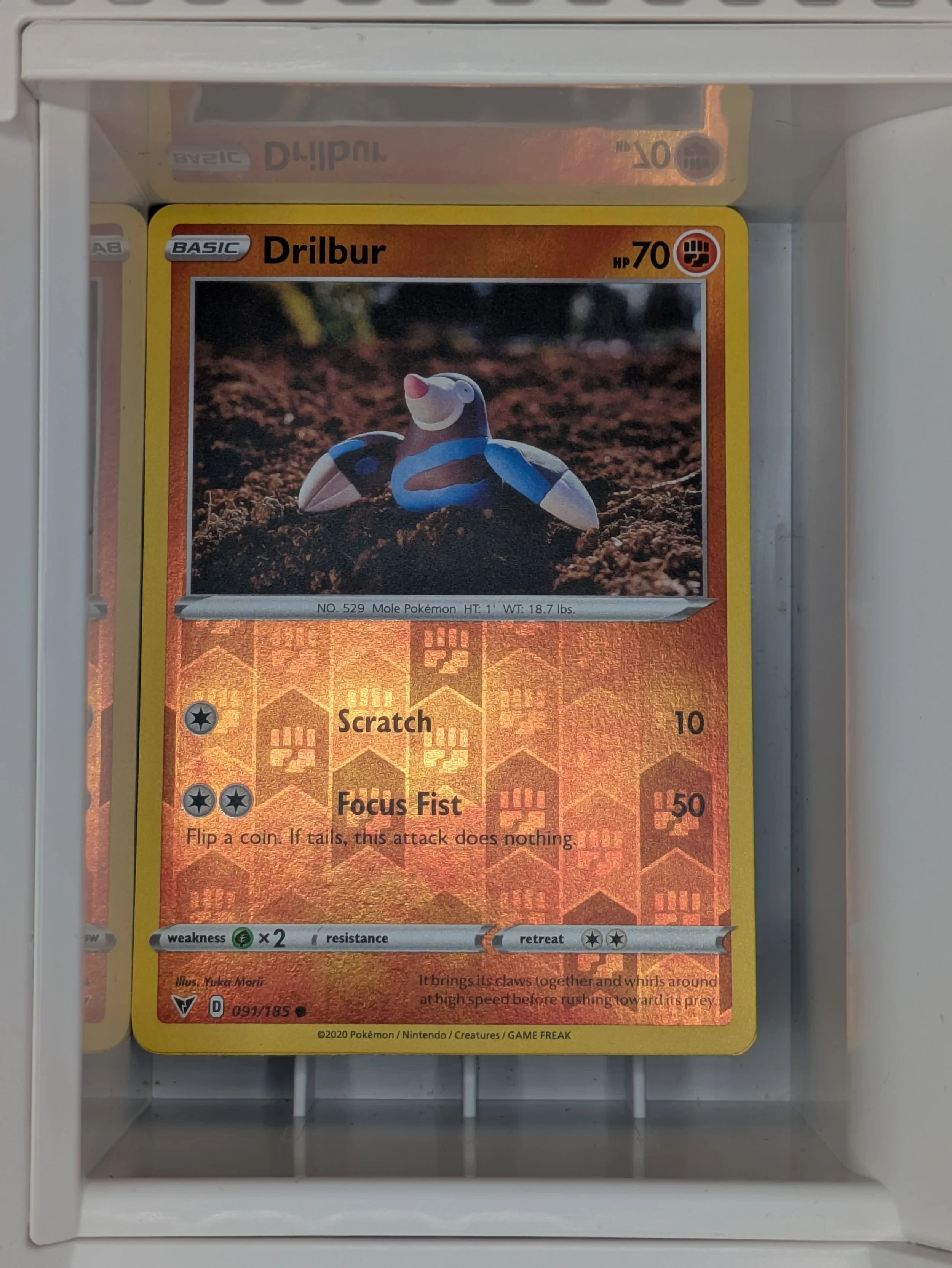 Drilbur 91/185 Reverse Holo Light Played