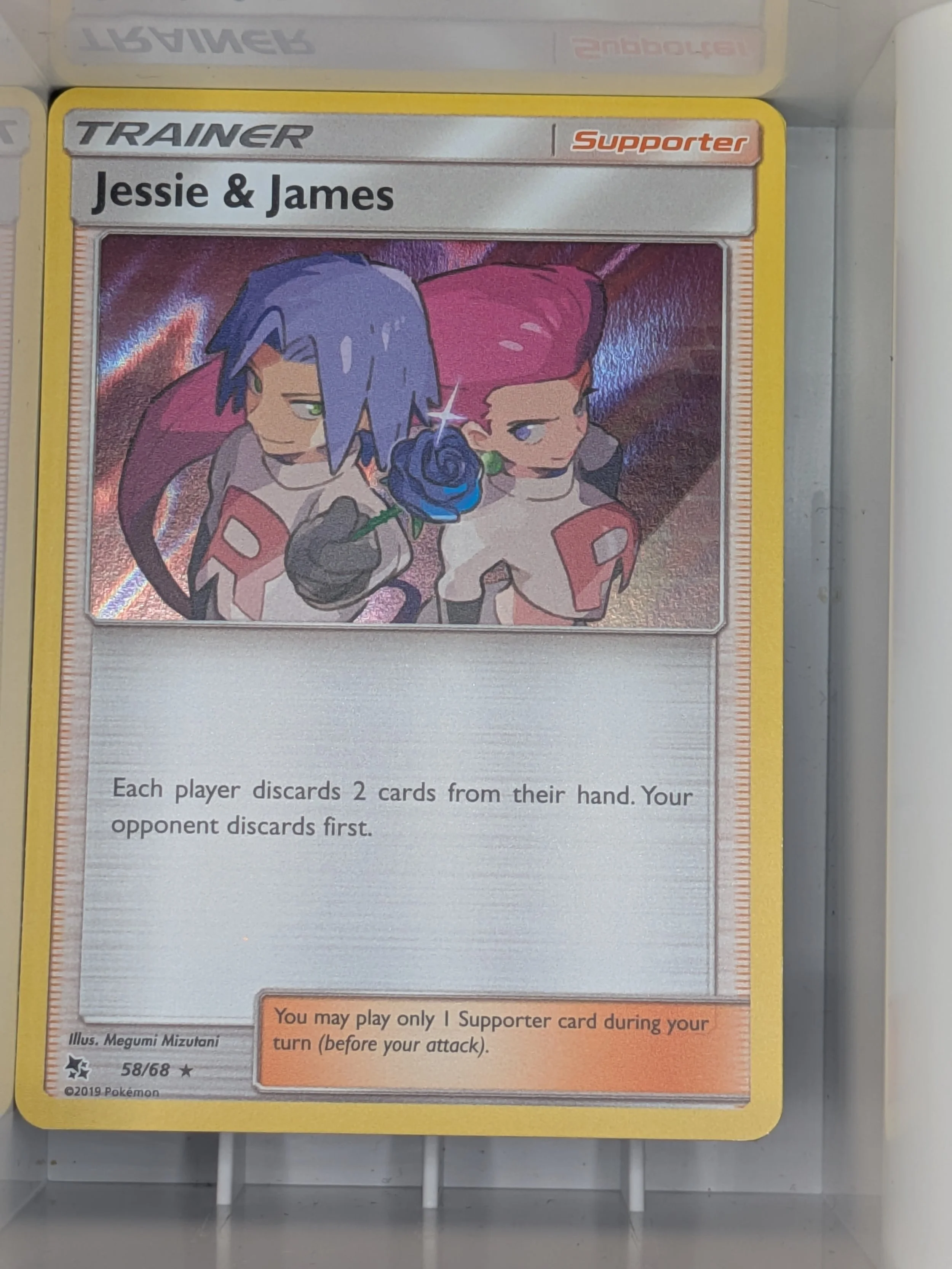 Jessie & James 58/68 Holo Near Mint
