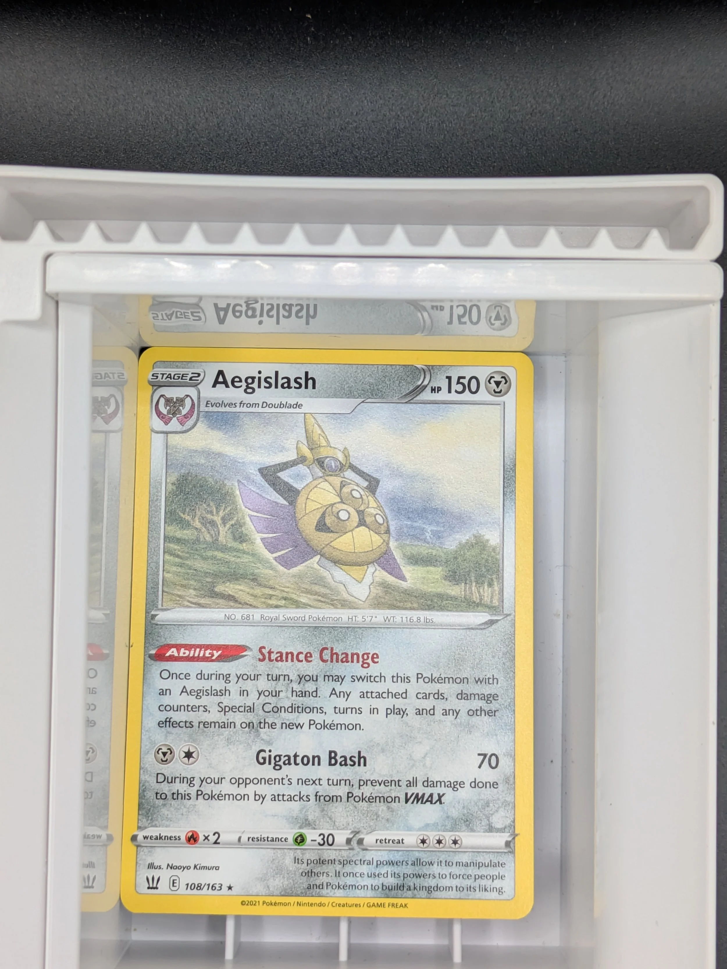 Aegislash 108/163 Light Played