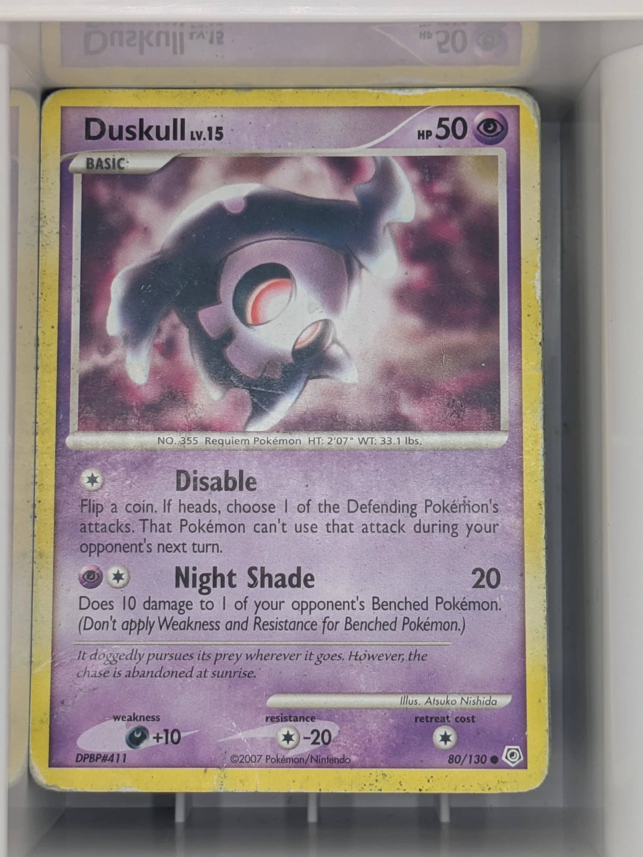 Diamond & Pearl - Duskull 80/130 Damaged