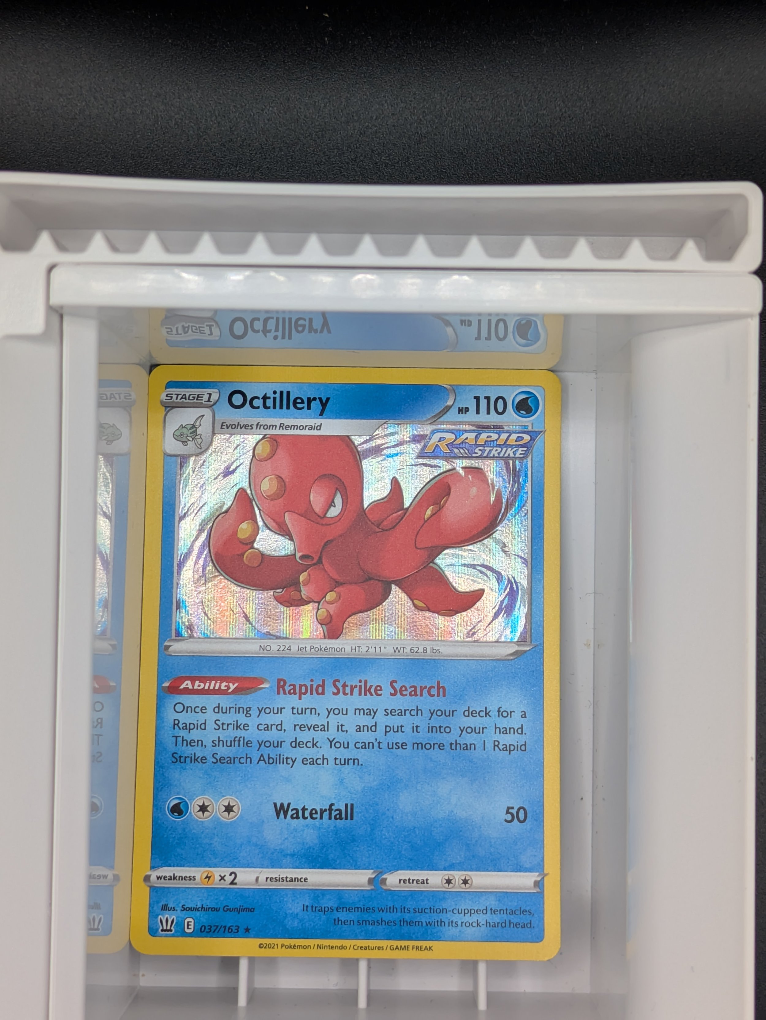 Octillery 37/163 Holo Light Played