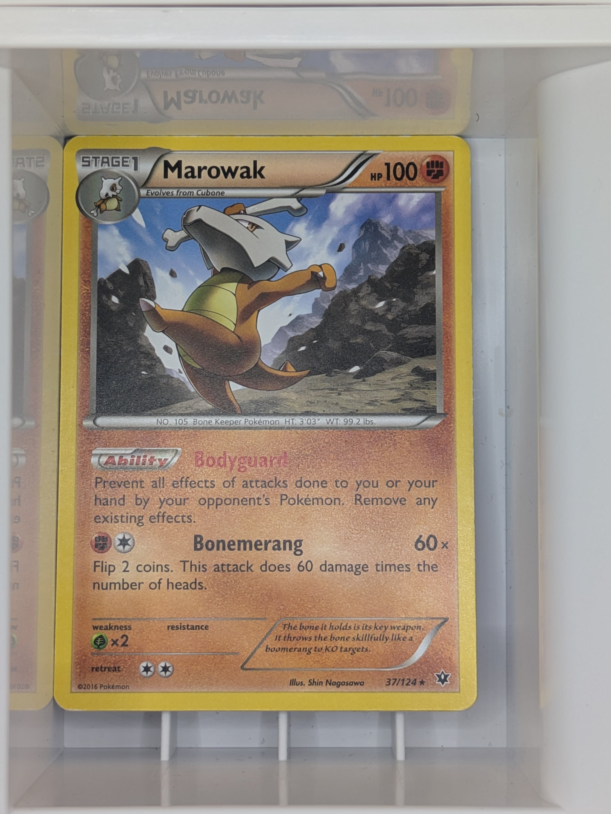 Marowak 37/124 Mild Played