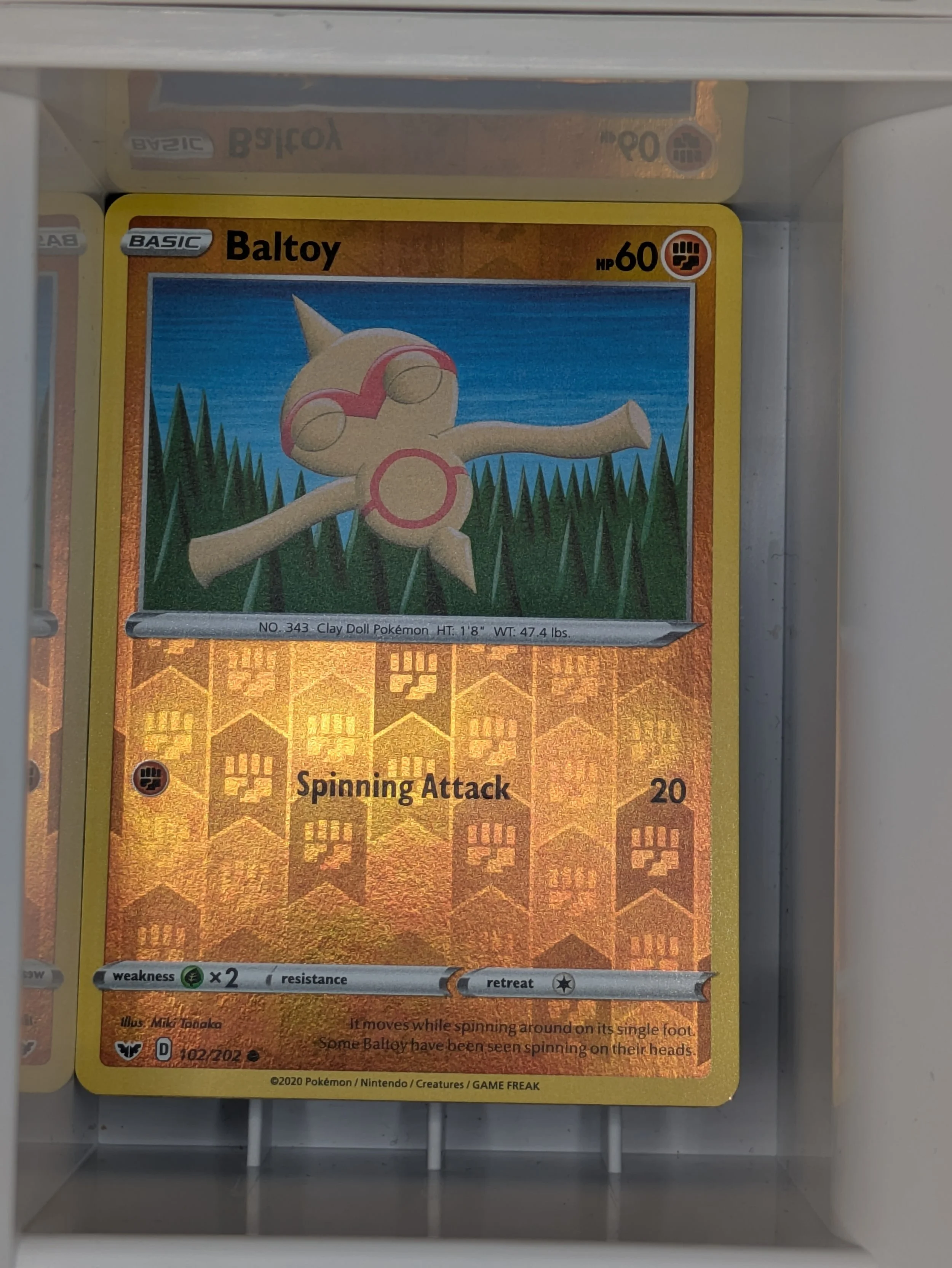 Beltoy 102/202 Reverse Holo Light Played