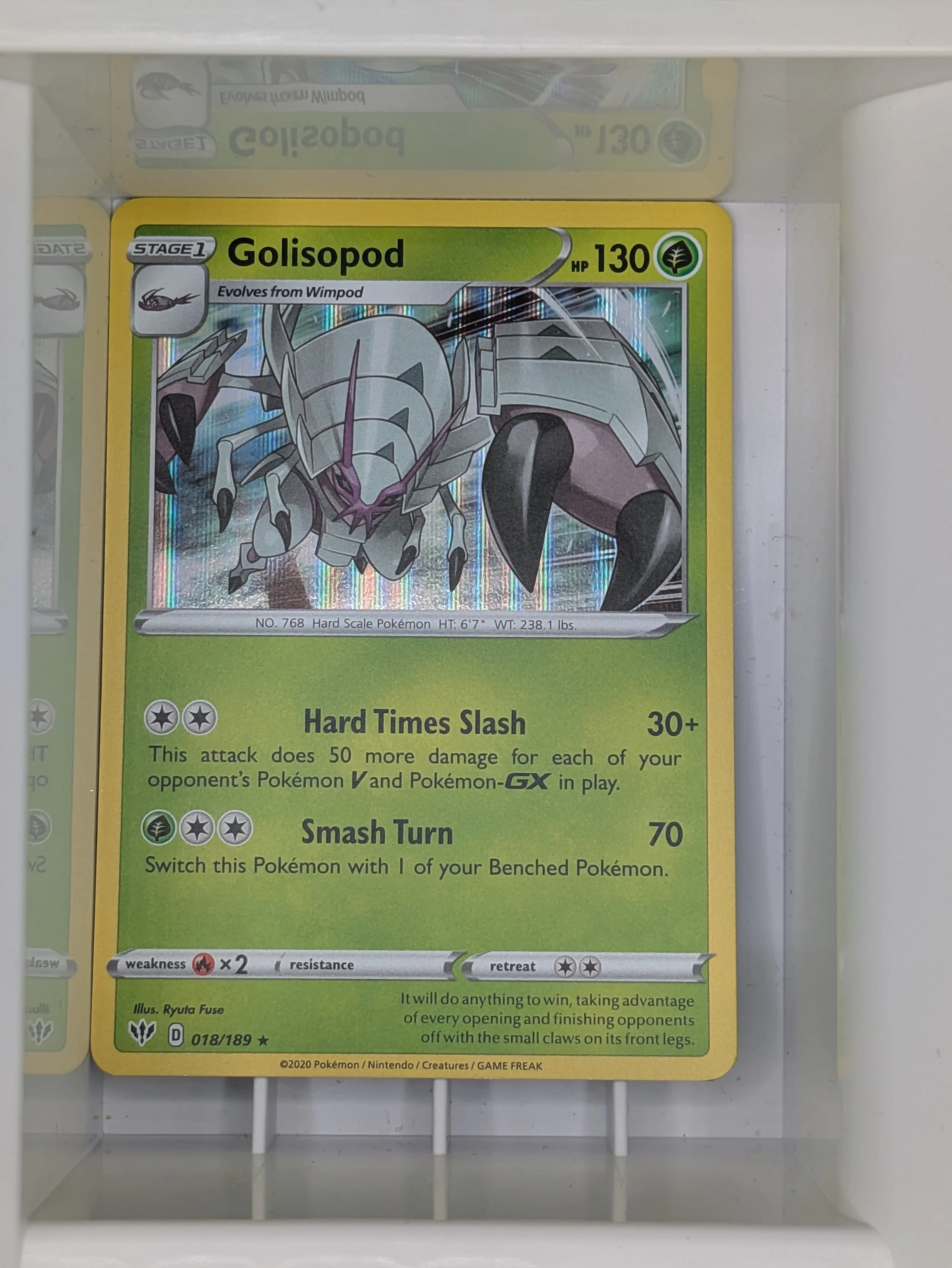 Golisopod 18/189 Holo Light Played