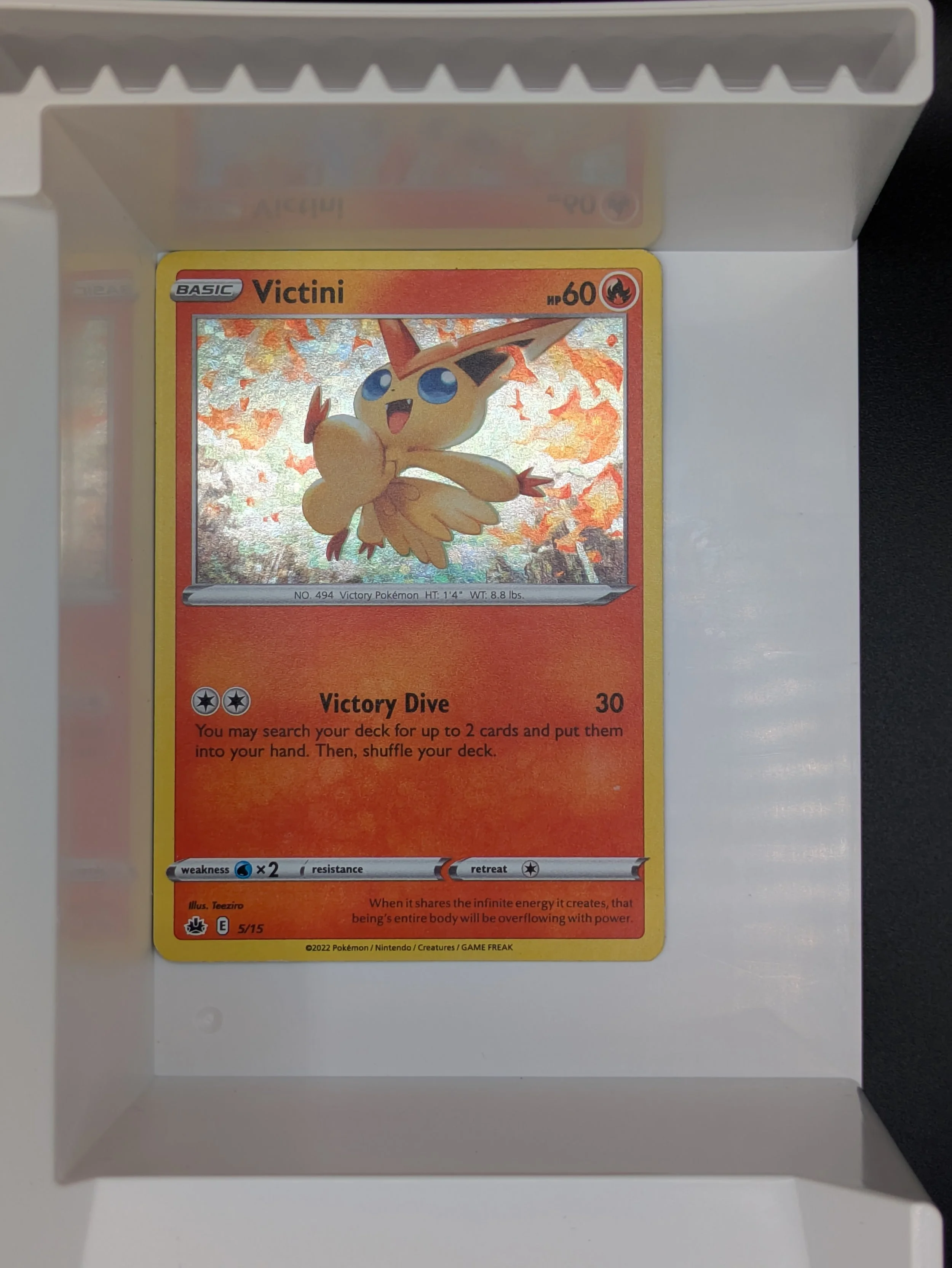 Victini 5/15 Holo Light Played
