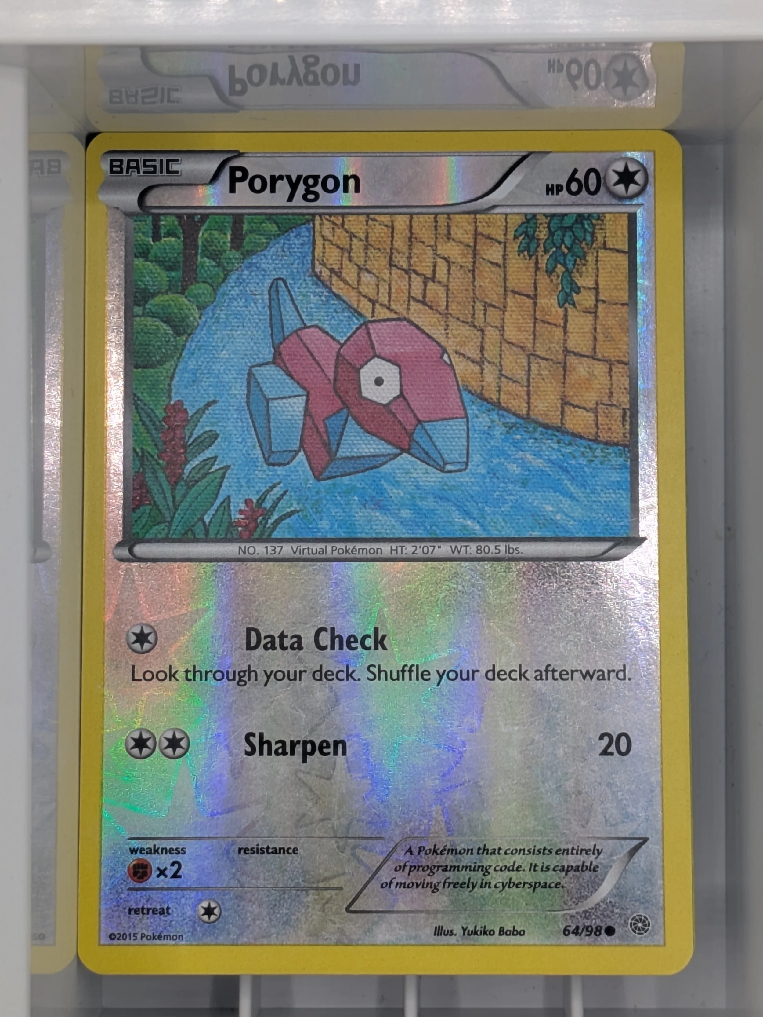 Porygon 64/98 Reverse Holo Light Played