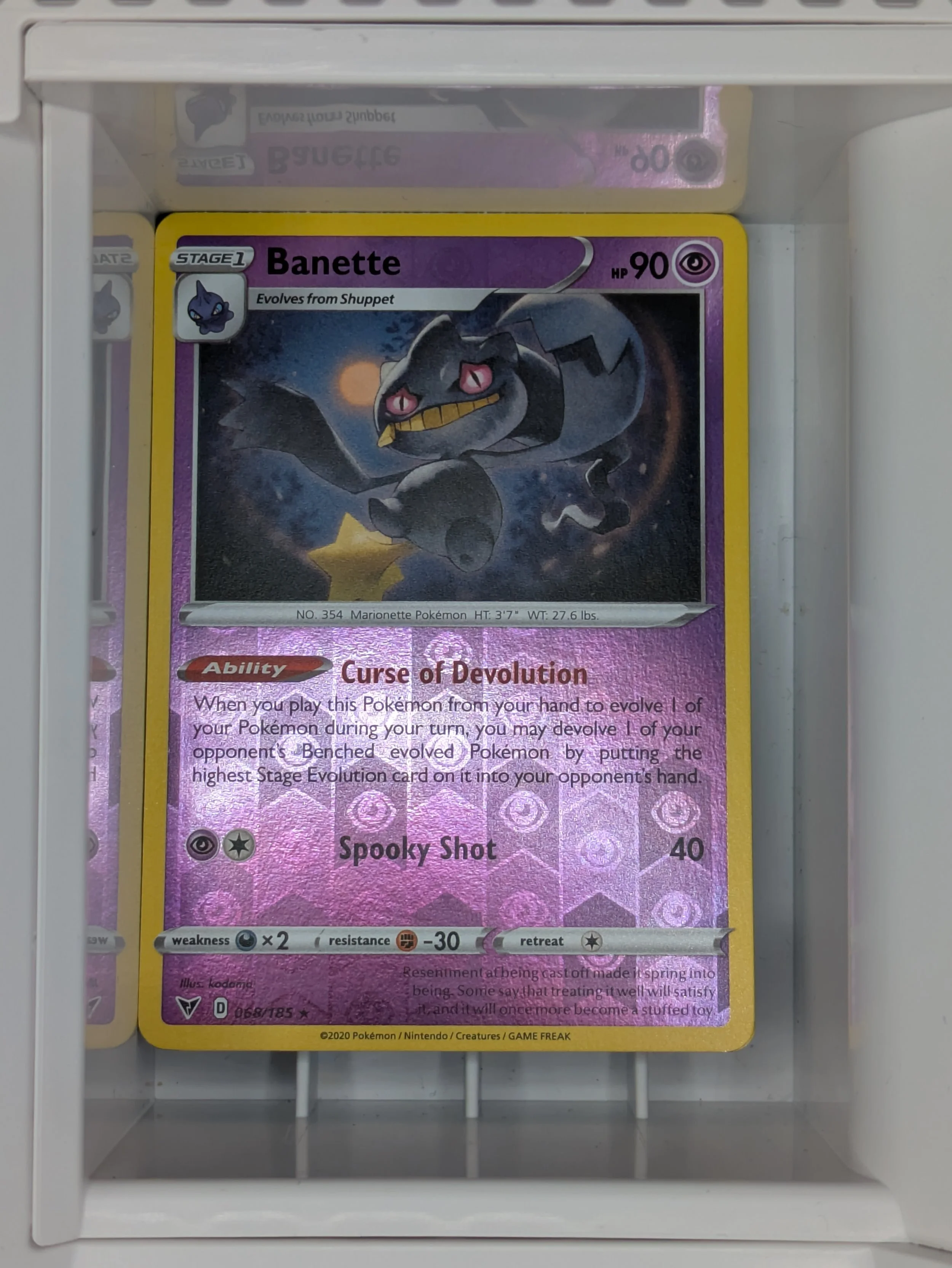Banette 68/185 Reverse Holo Light Played