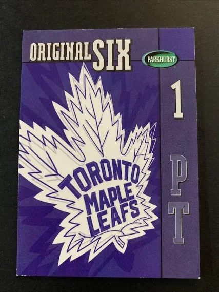 Parkhurst Original 6 Toronto - He Shoots He Scores Redemption 1 pt (Light Played)