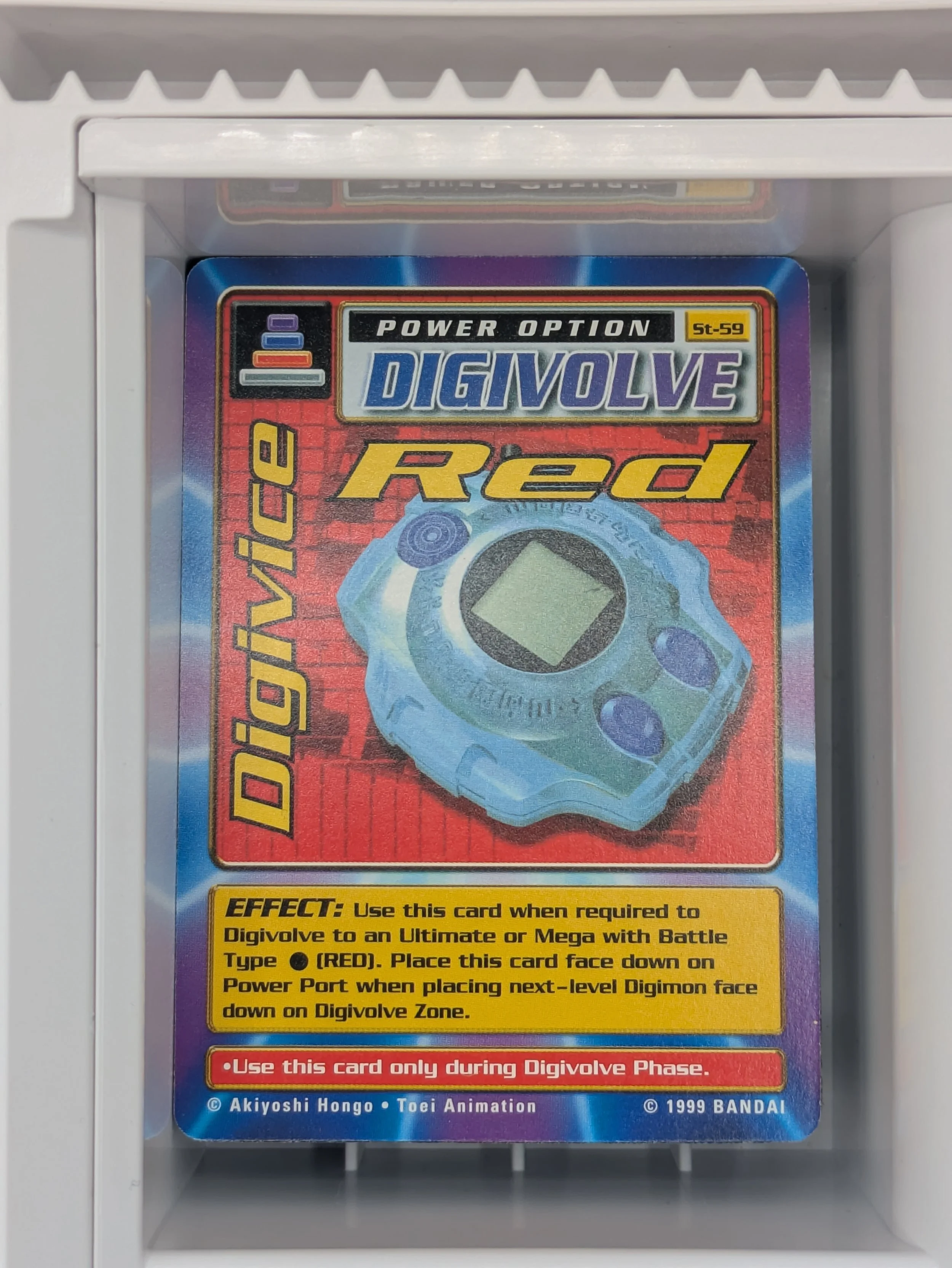 Red Digivice St-59 Light Played