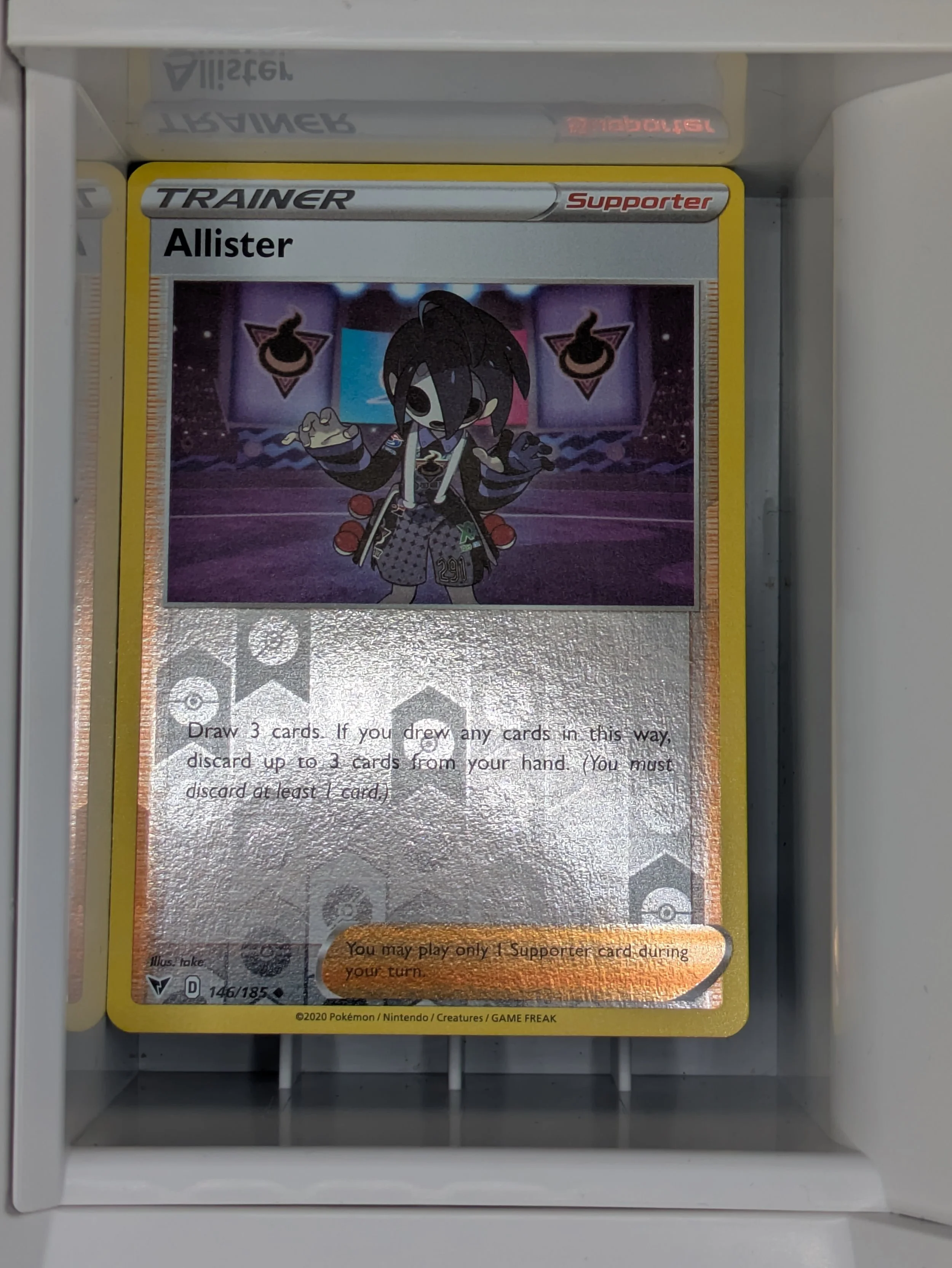 Allister 146/185 Reverse Holo Light Played