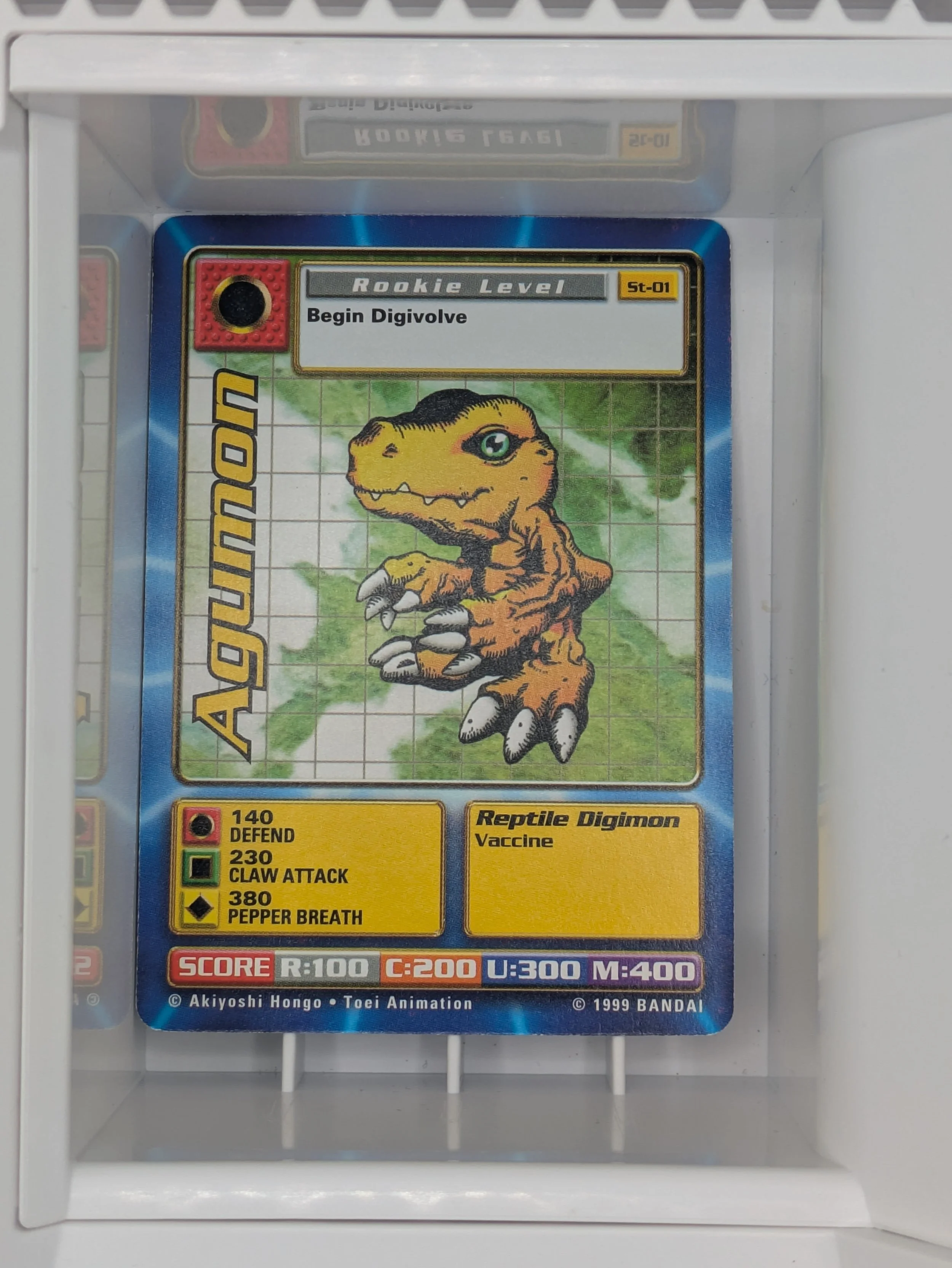 Agumon St-01 Light Played