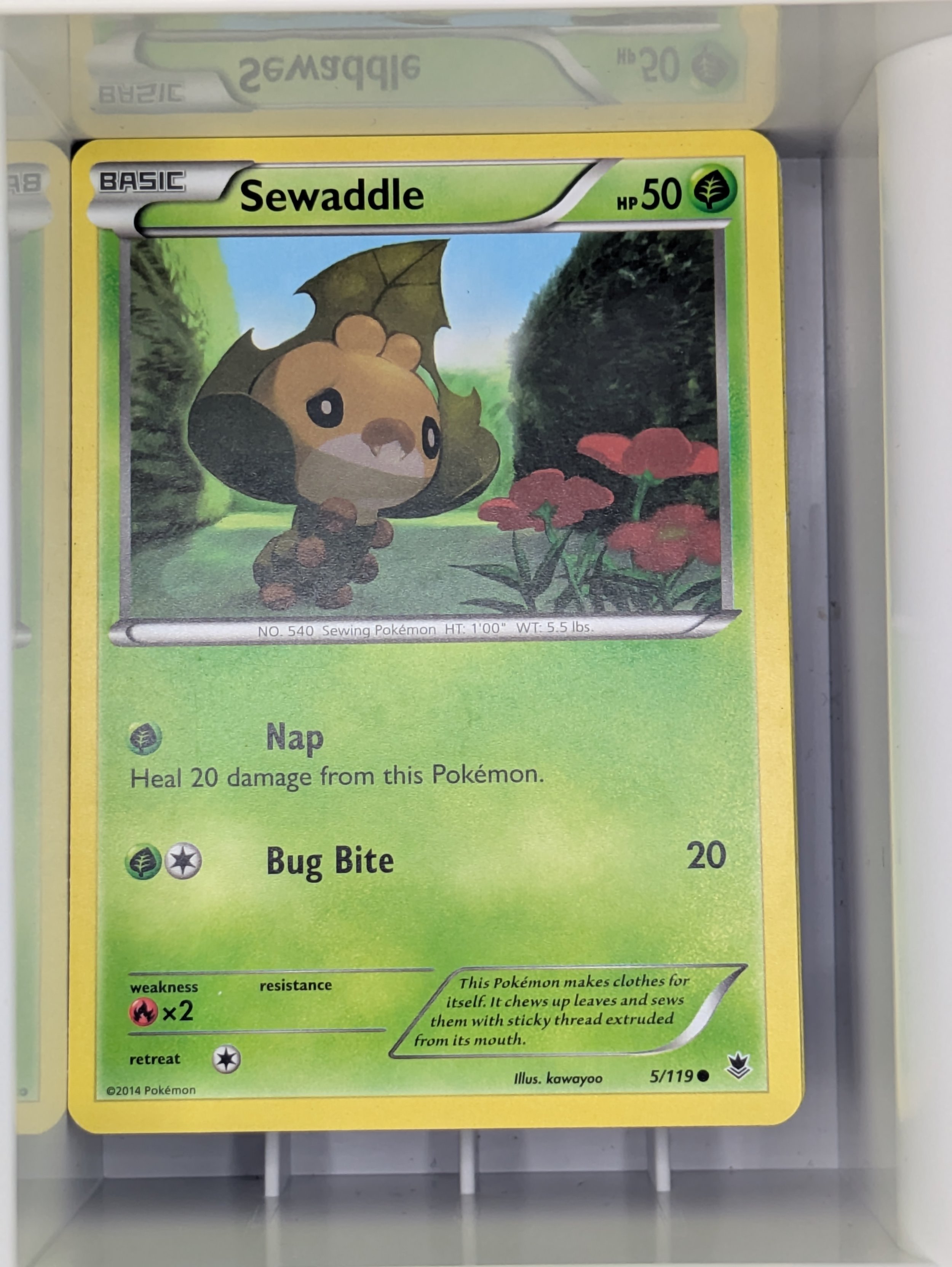 Phantom Forces - Sewaddle 5/119 Light Played