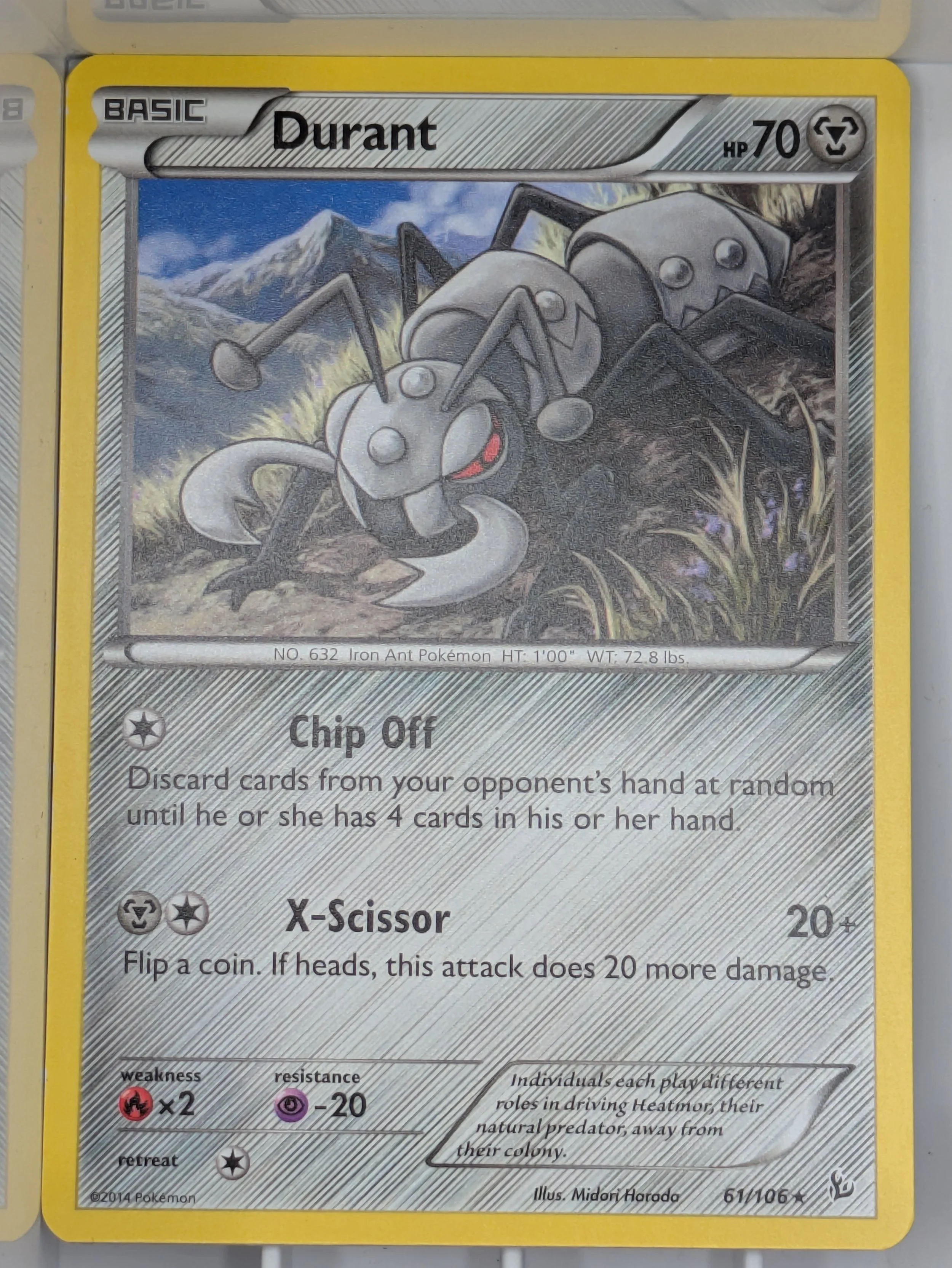 FlashFire - Durant 61/106 Non Holo (Light Played)