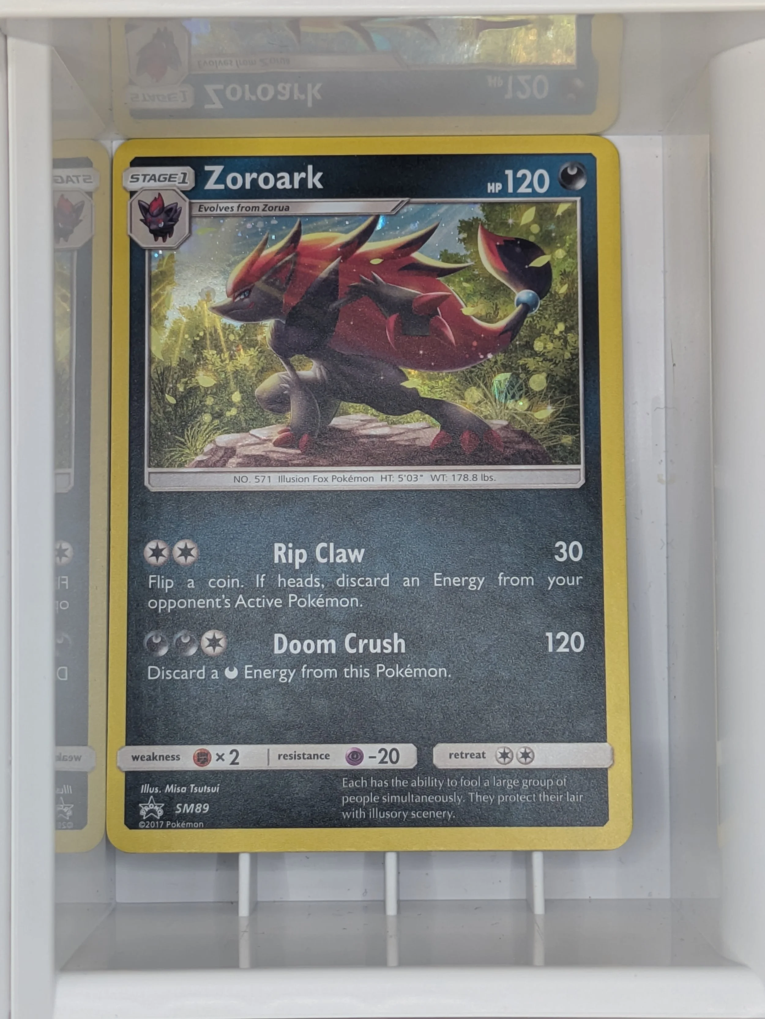 Zoroark SM89 Holo Light Played