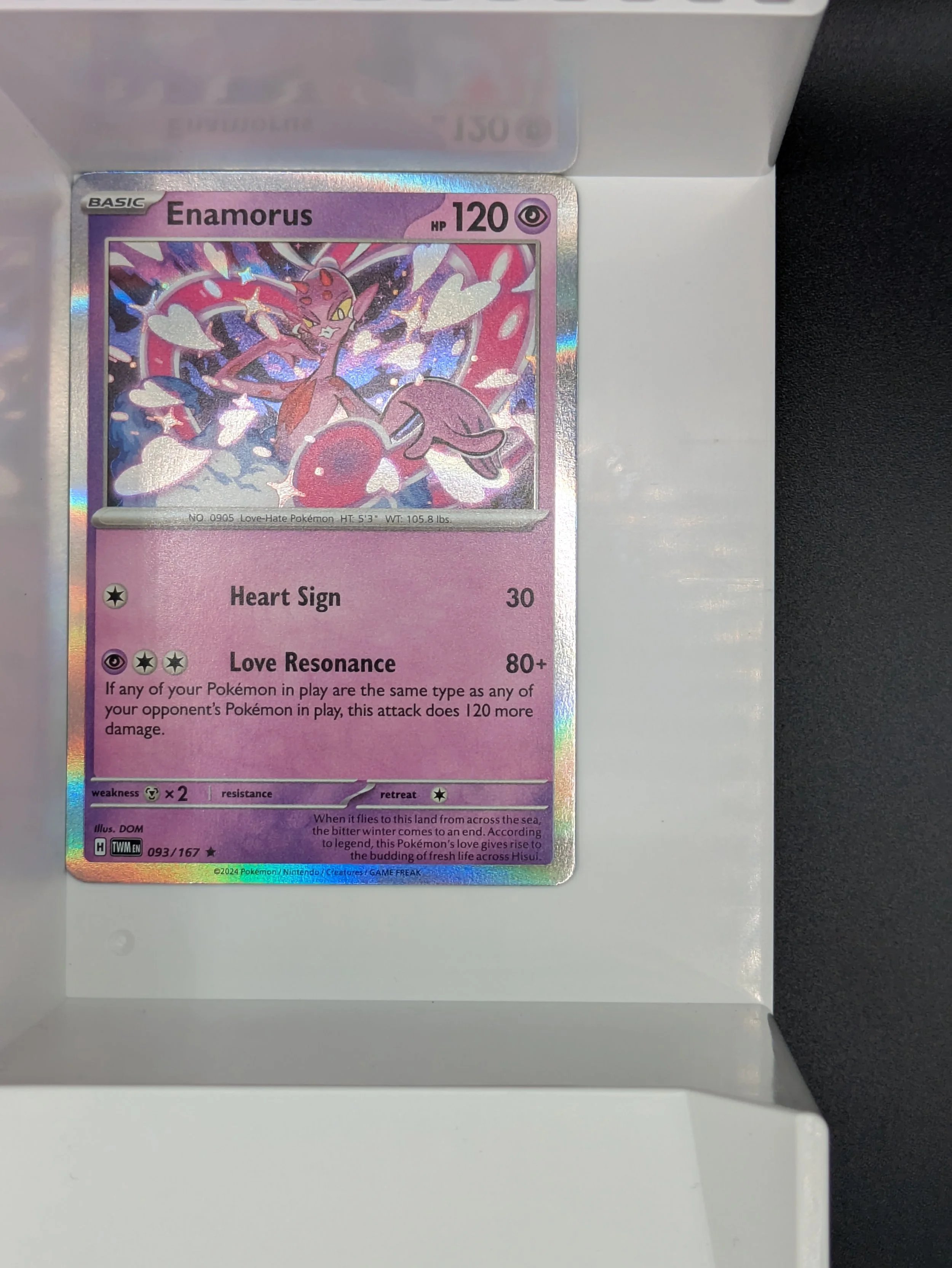 Enamorus 93/167 Holo Light Played