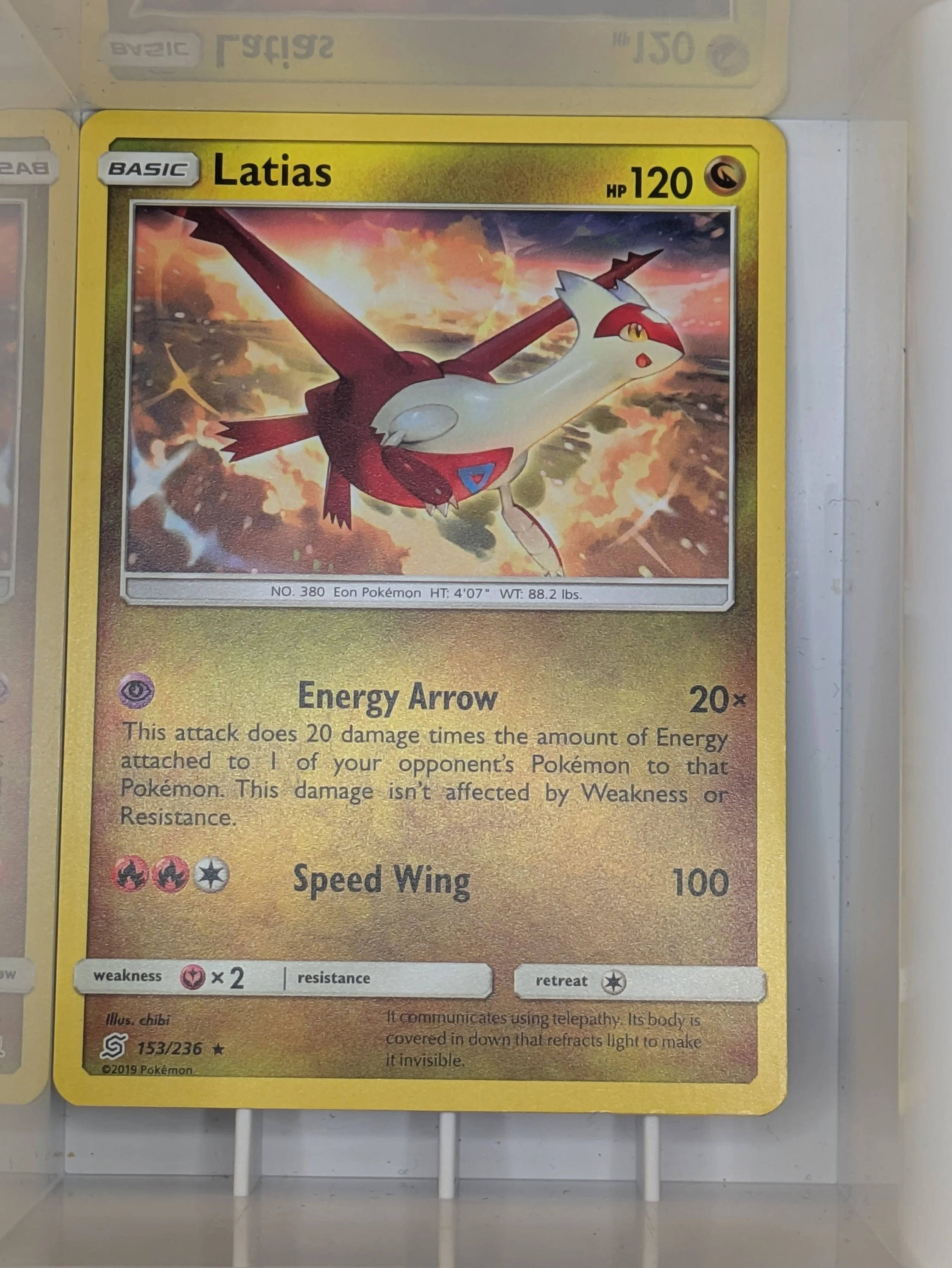 Latias 153/236 Light Played