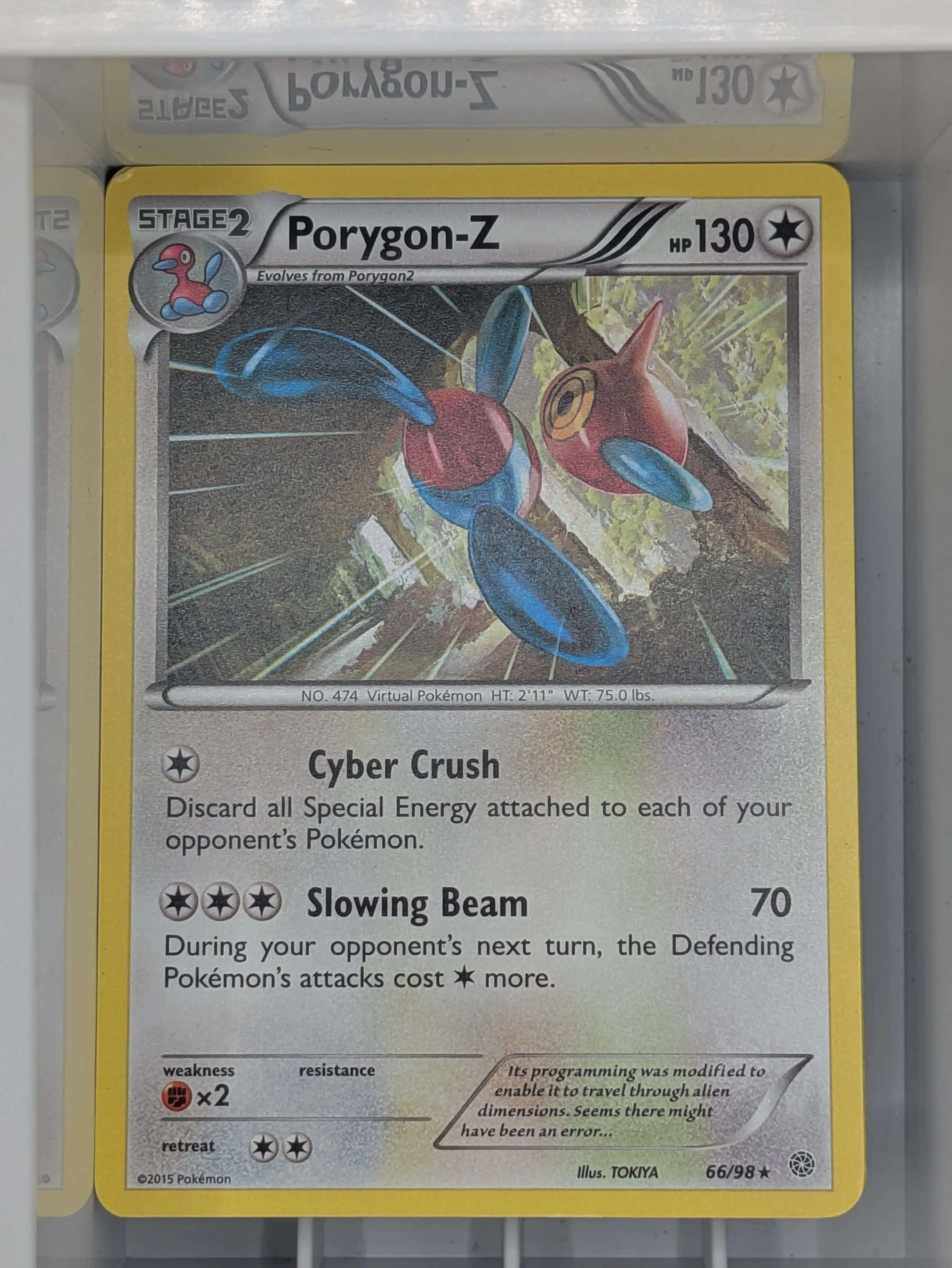 Porygon-Z 66/98 Light Played