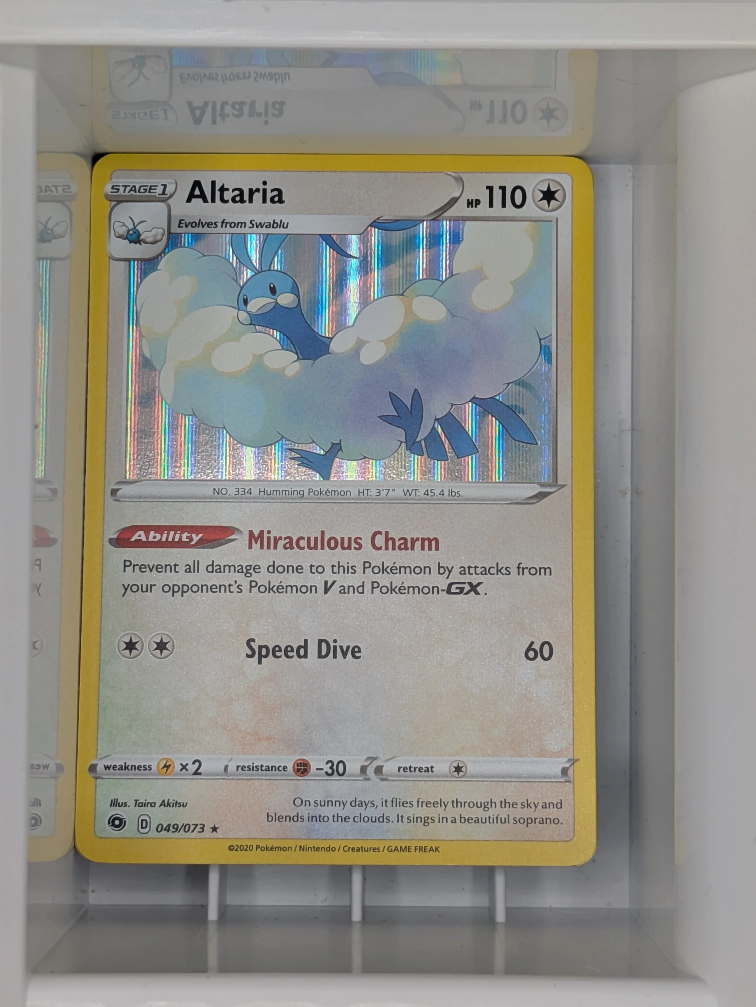 Altaria 49/73 Holo Light Played