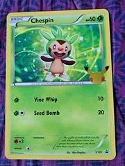 Chespin XY01 (25th Anniversary)