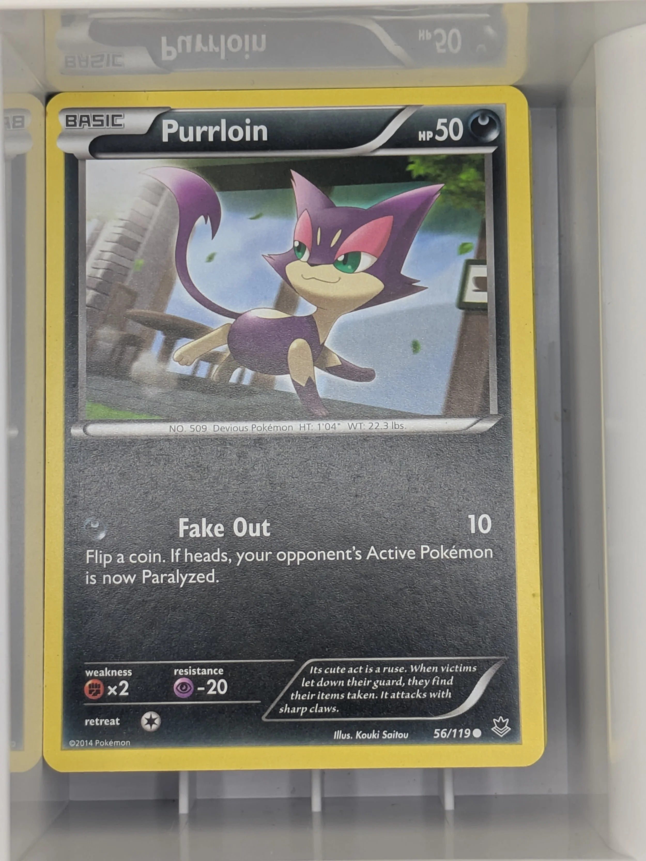 Phantom Forces - Purrloin 56/119 Light Played