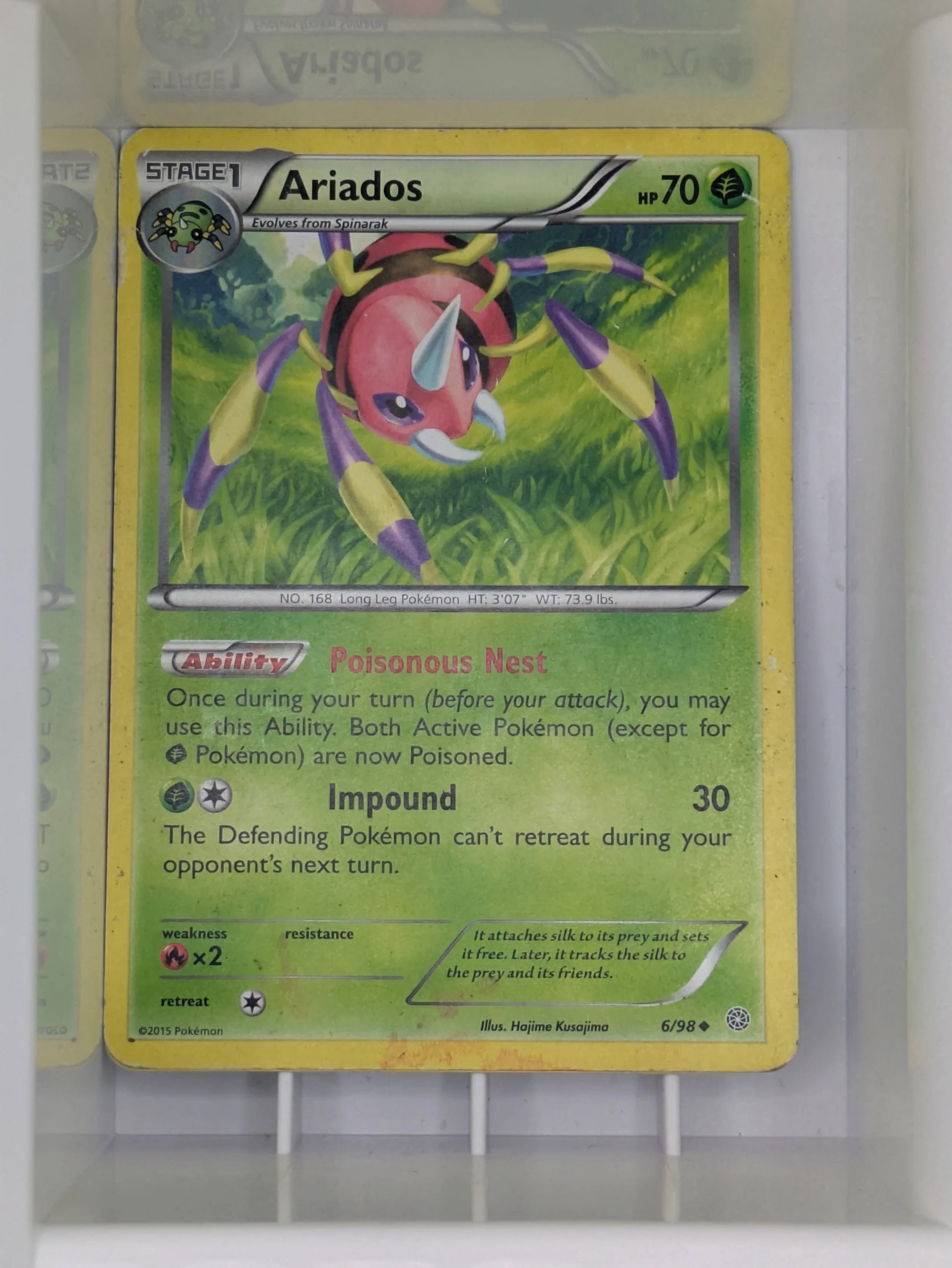 Ancient Origins - Ariados 6/98 Heavy Played