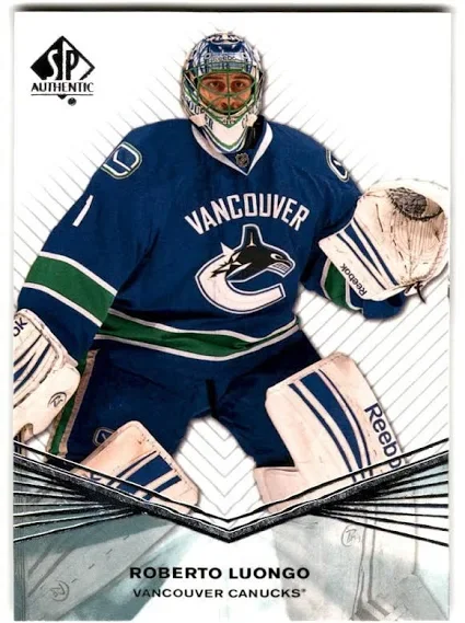 Roberto Luongo #58 Light Played